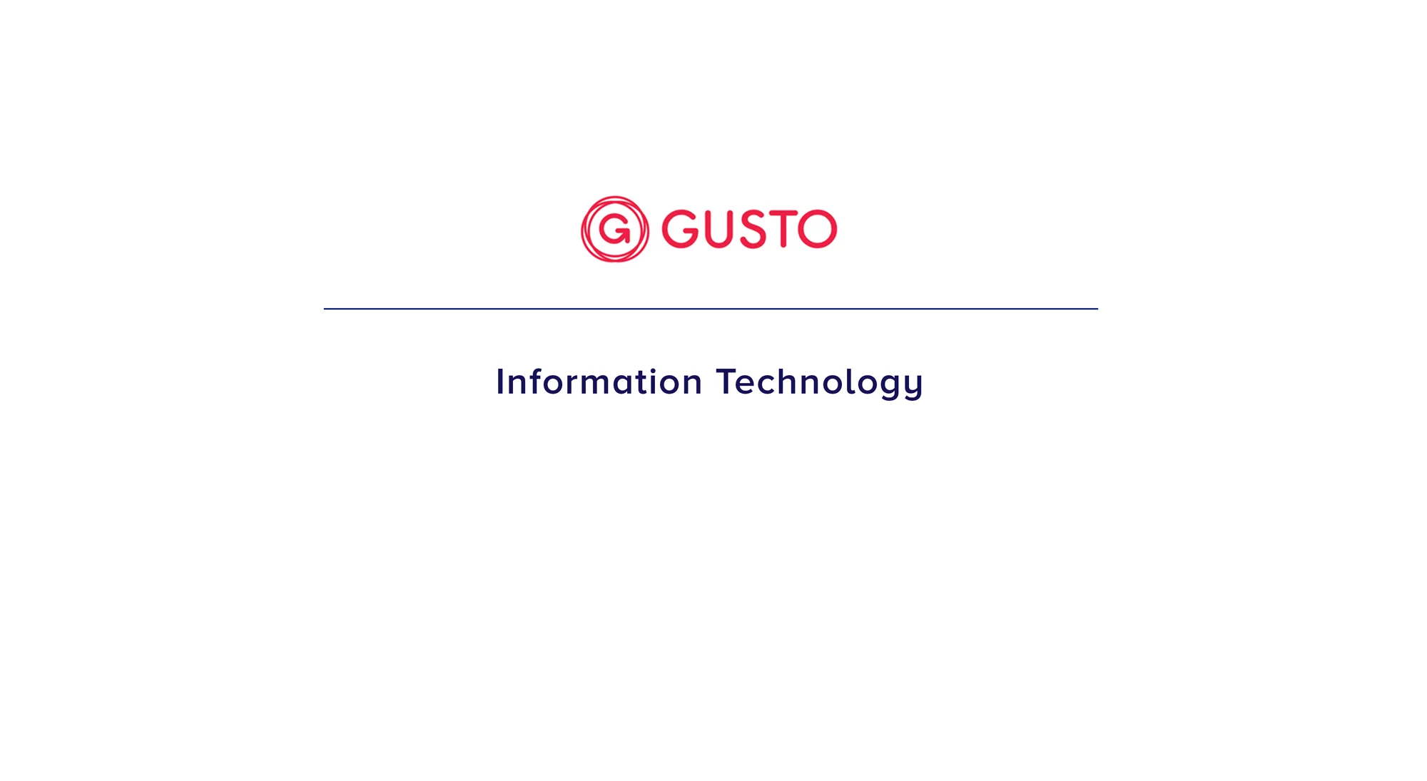 IT Support Engineering Gusto Denver