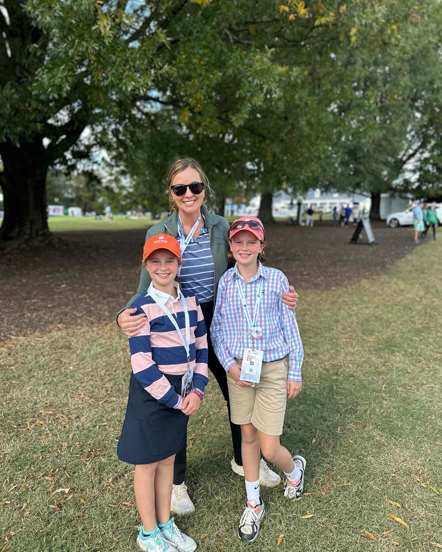 It&rsquo;s #deccsunday and that means it&rsquo;s family day for the WSA #babyinterns. They are earning their keep by supervising the fan zone and the clubhouse dessert table. #babyVIPs #workworkwork #lastdaybestday #deccgolf
