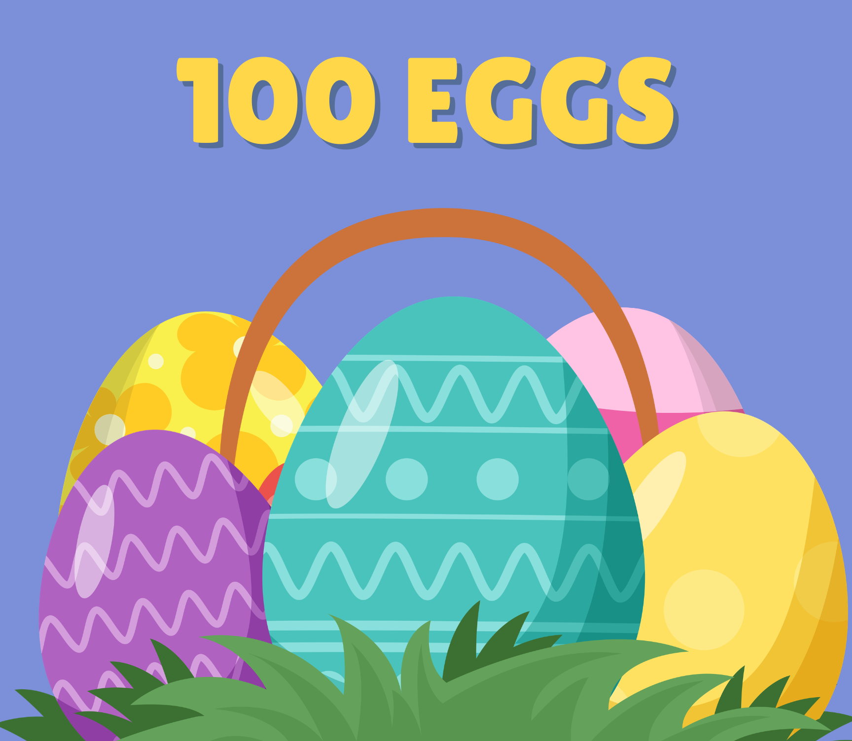 Egg My Yard - 100 Eggs