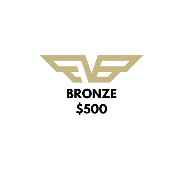 Bronze Level Sponsor $500