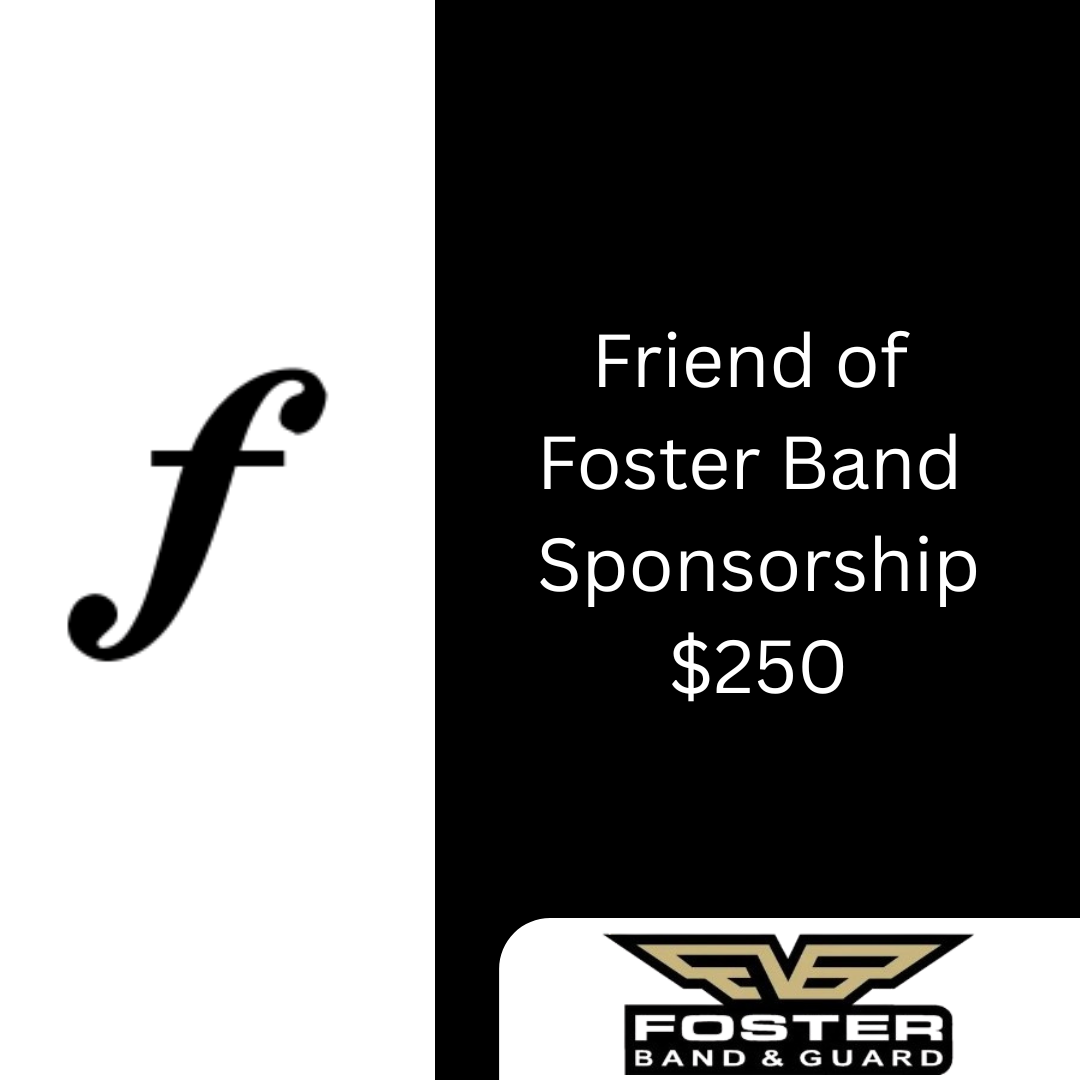 Friend of Foster Band Sponsor