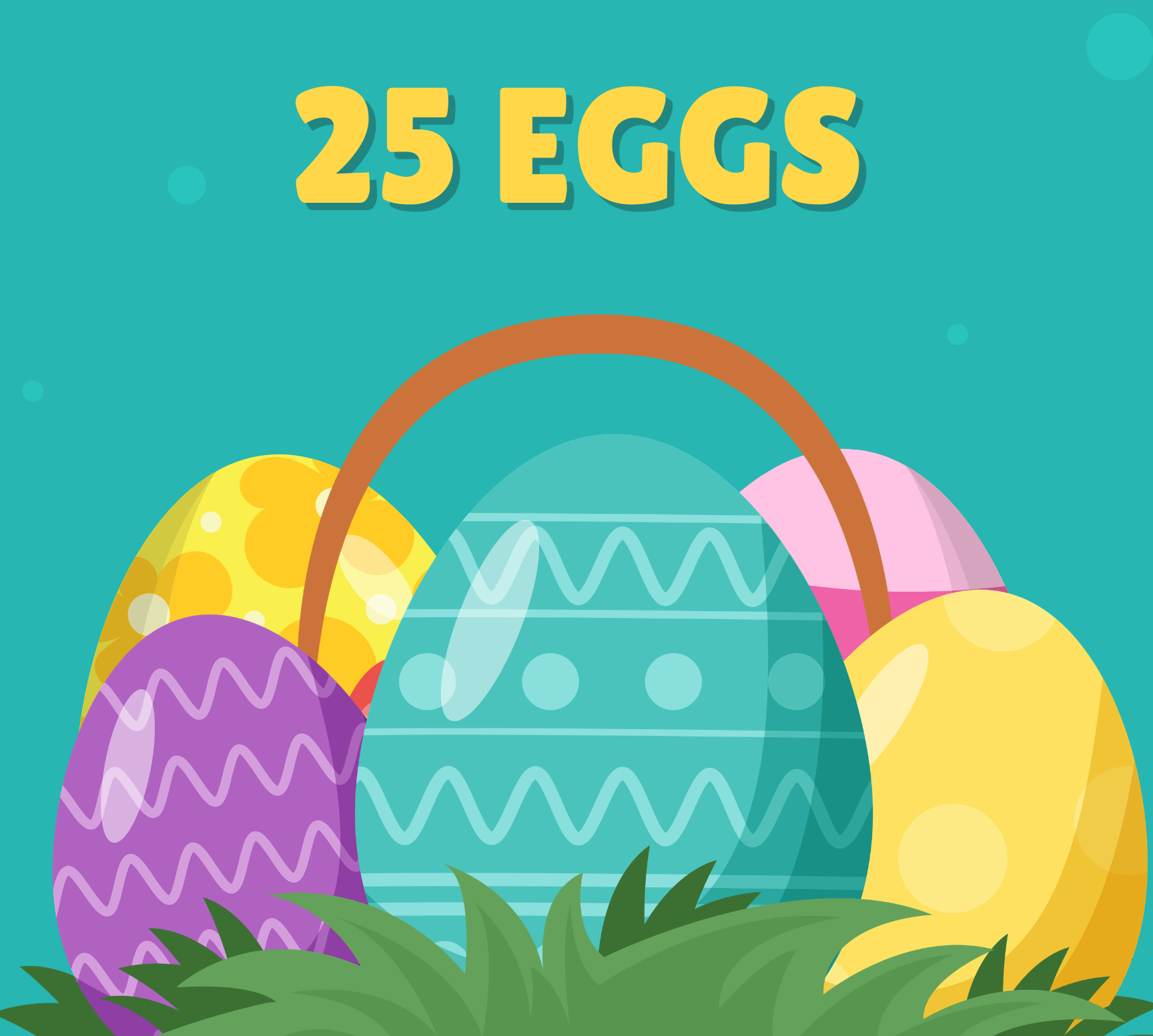 Egg My Yard - 25 Eggs