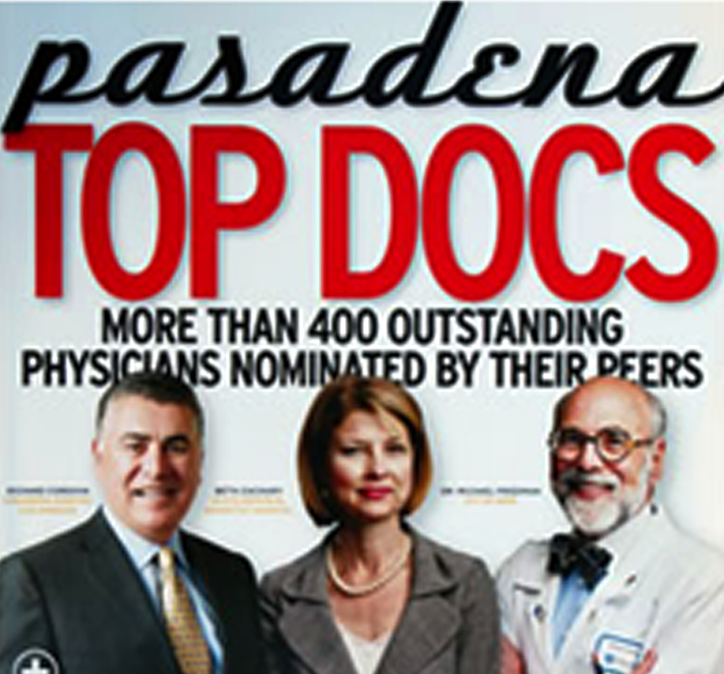 Dr. Keagle Named Pasadena Magazine's 'Top Doc'