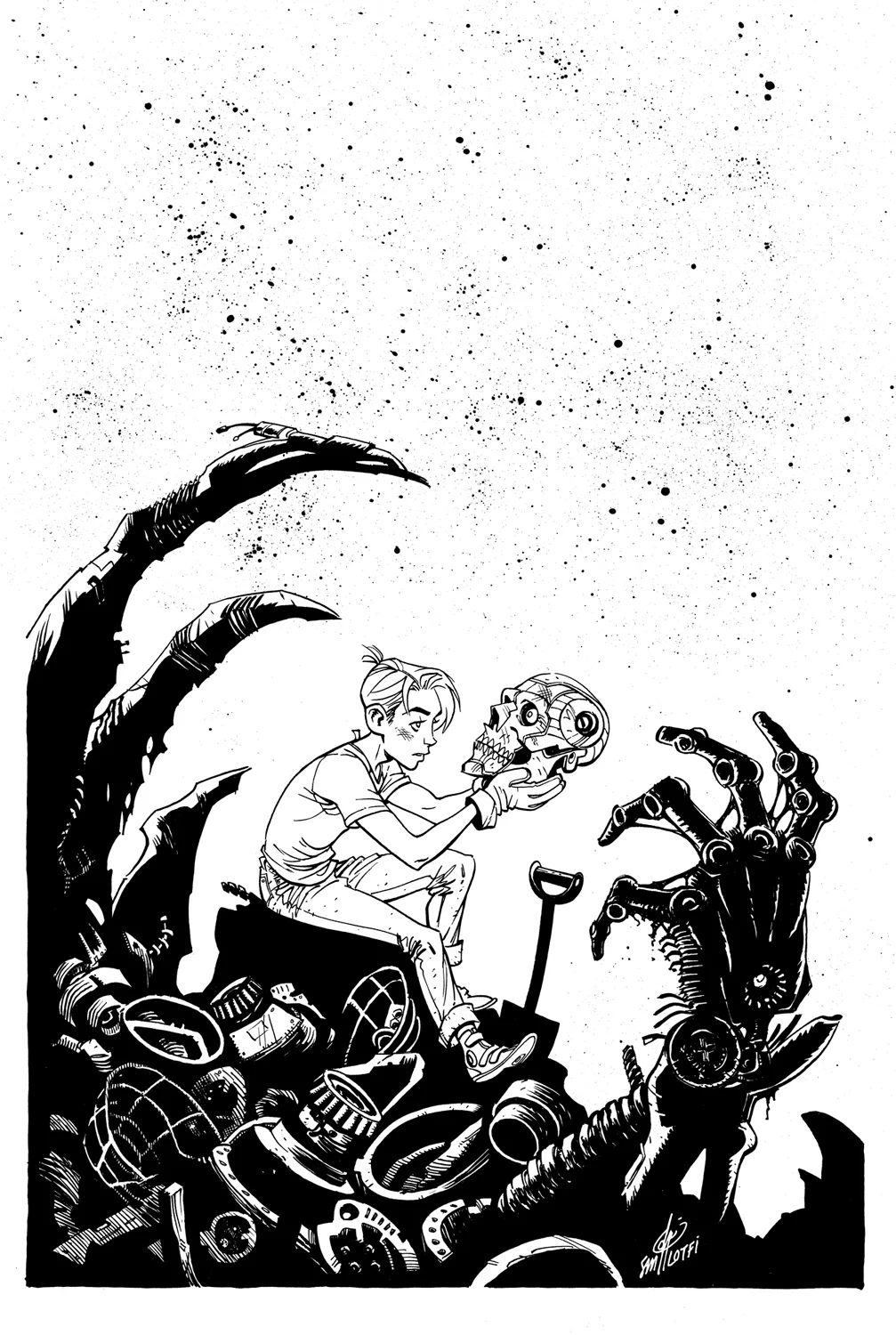 DEAD ROBOT #2 COVER - CCP Comics