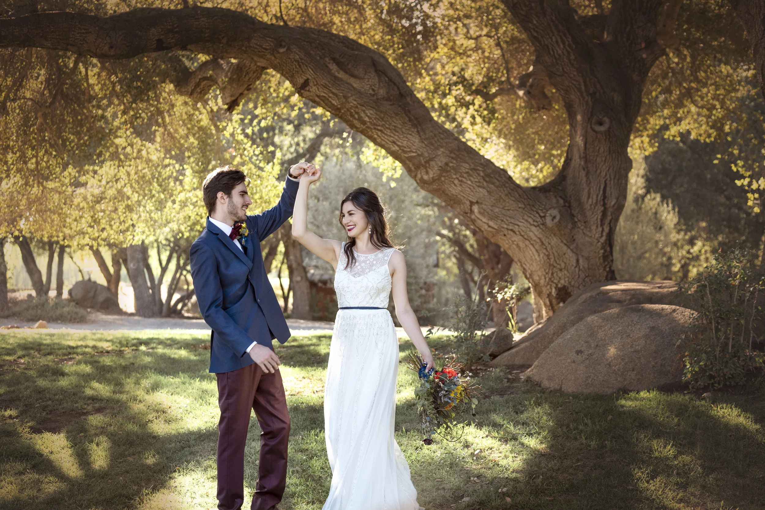 Romantic Style Tuscan Vineyard Wedding