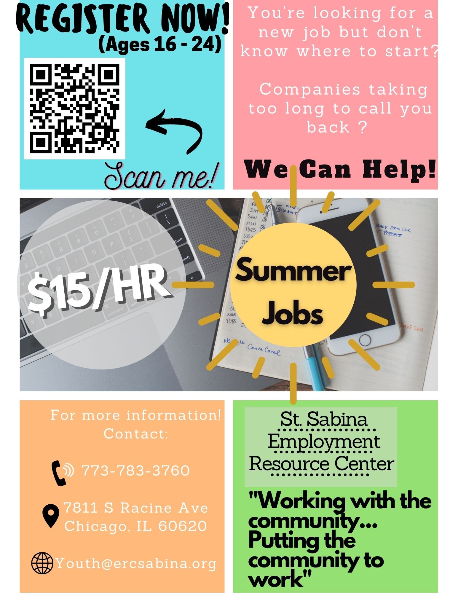 Youth Employment Program — St. Sabina Employment Resource Center