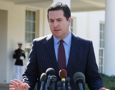 Devin Nunes gives political cover to President Trump at a news conference on 3/22 re: Wire 'tapp'-gate. This plan will eventually backfire on him. Just you wait. 