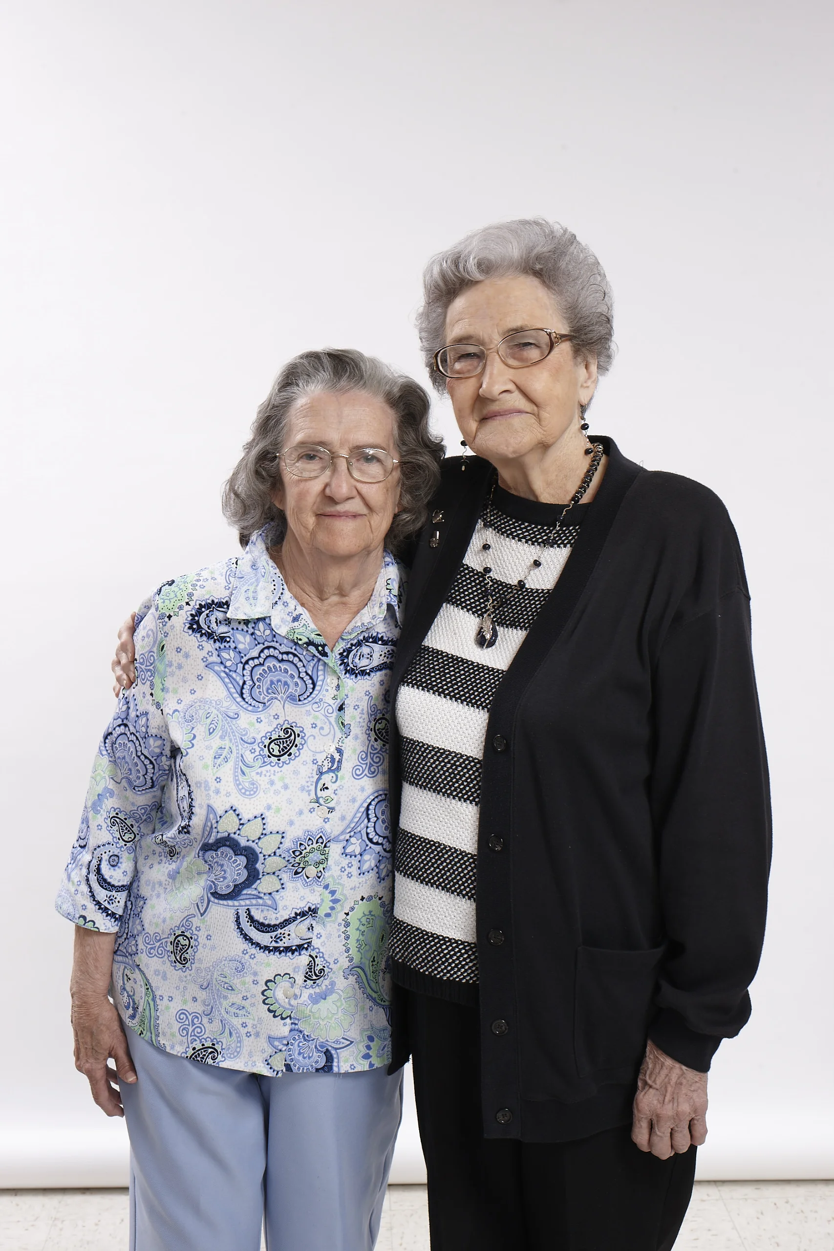 V. and J. — sisters — V. | I don’t like hate; I like love. Hatred is hurtful. When someone is in despair, I want to bring them hope. When I hurt someone, I want to be forgiven. This prayer speaks to me since life is sad sometimes. If you lose someone, it is sad, but God can lift you up. Some people go into depression and they blame God. We know that God stands firm and is beside us. Even when our sister was killed we wondered why, but we knew God was faithful. J. | Growing up in a family of 18 children, we learned to talk things out and we stood up for one another. We learned to not burst out in anger and we learned to pray. Prayer kept us on the right road. 