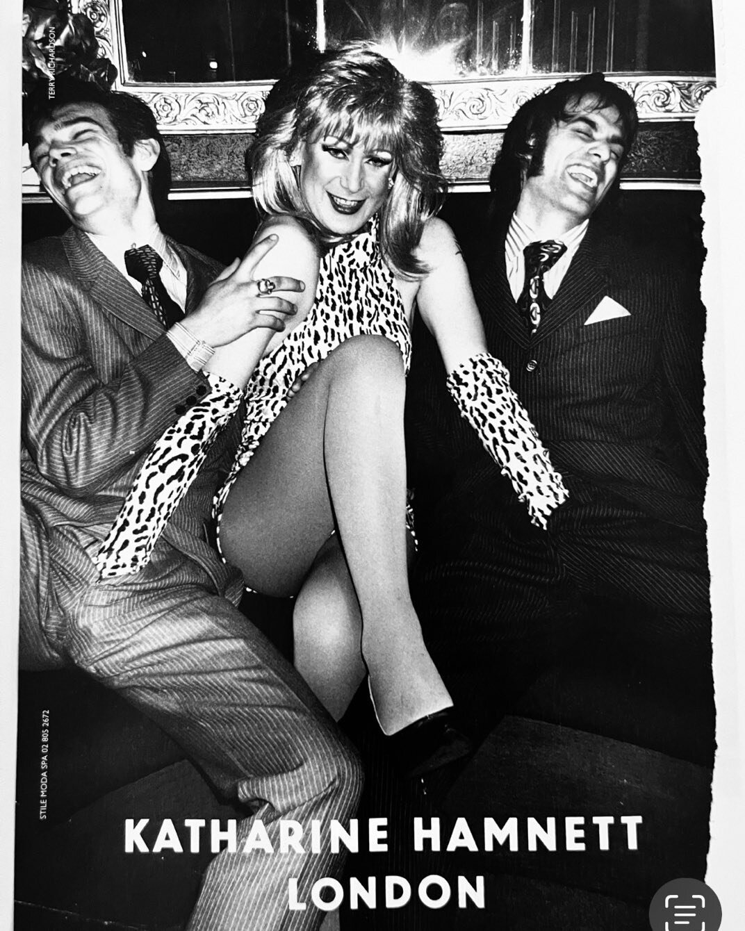 We&rsquo;re digitizing our magazine tear archive and came across this gem from the late 90&rsquo;s by the indomitable @katharinehamnett I think shot by @terryrichardson great ad! ❤️
.
.
.
#advertising #katharinehamnett #terryrichardson #blackandwhite