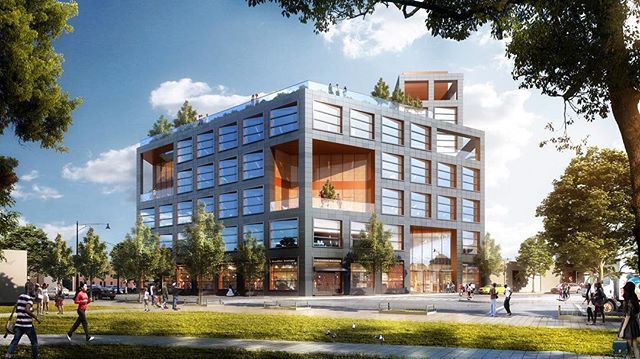 Simon Baron Development has revealed their new project coming to 12 Franklin Street in Greenpoint, Brooklyn. The 7-story project is being designed by FXCollaborative and will feature 134,000 SF of Class-A office space along with 23,000 SF of manufact