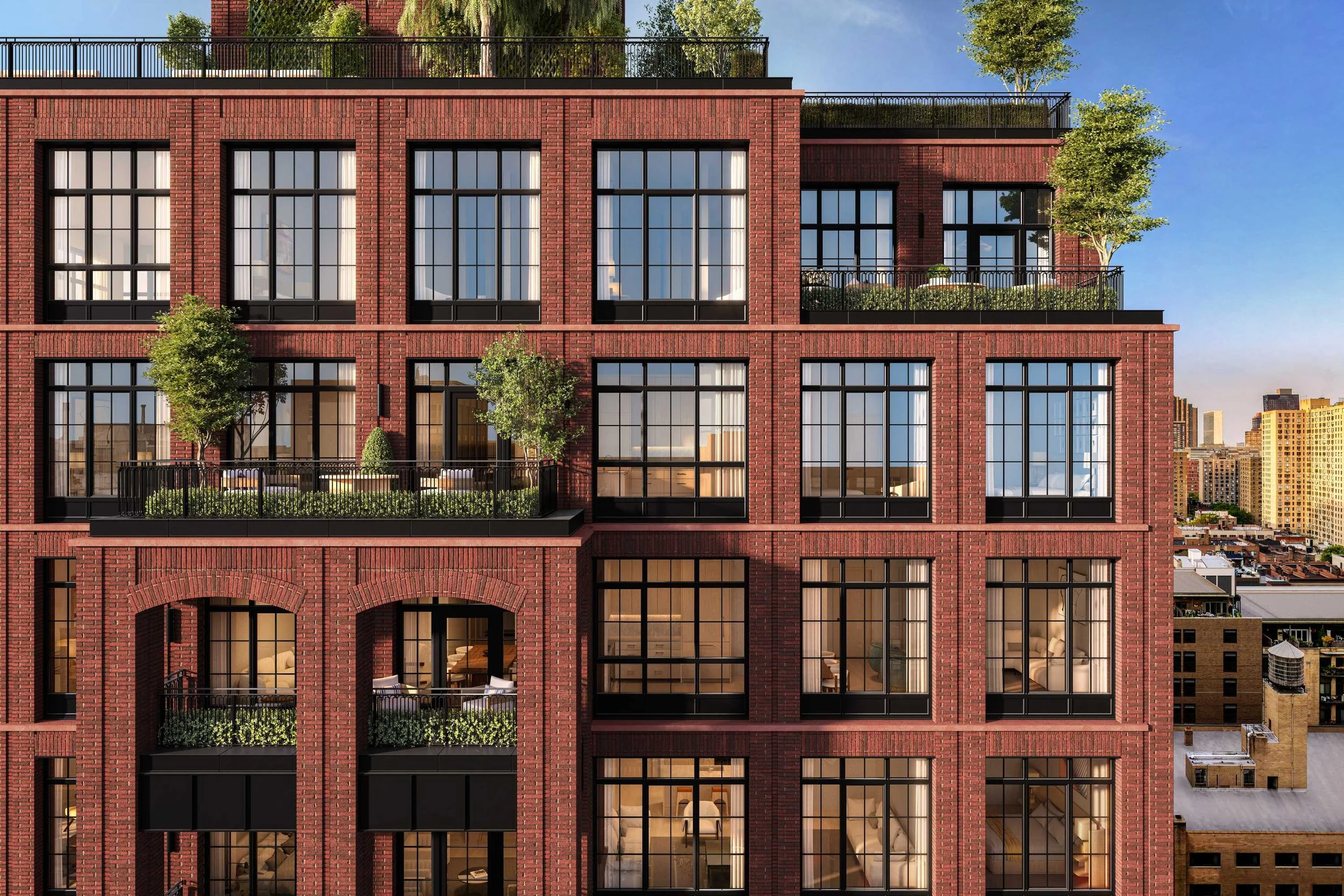 Hand-Laid Masonry Façade Nearing Completion At Naftali Group's The Willow In Gramercy 20.jpg