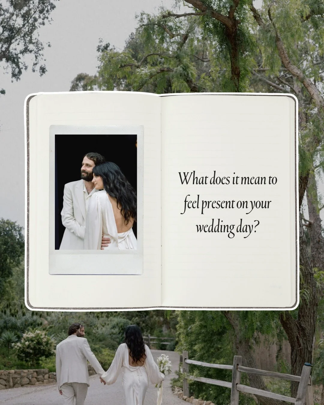 Feeling present on your wedding day isn&rsquo;t about doing more. It&rsquo;s about holding less.

When the details are supported and the flow is intentional, you&rsquo;re free to be fully there for the moments that matter most.

If this is how you wa
