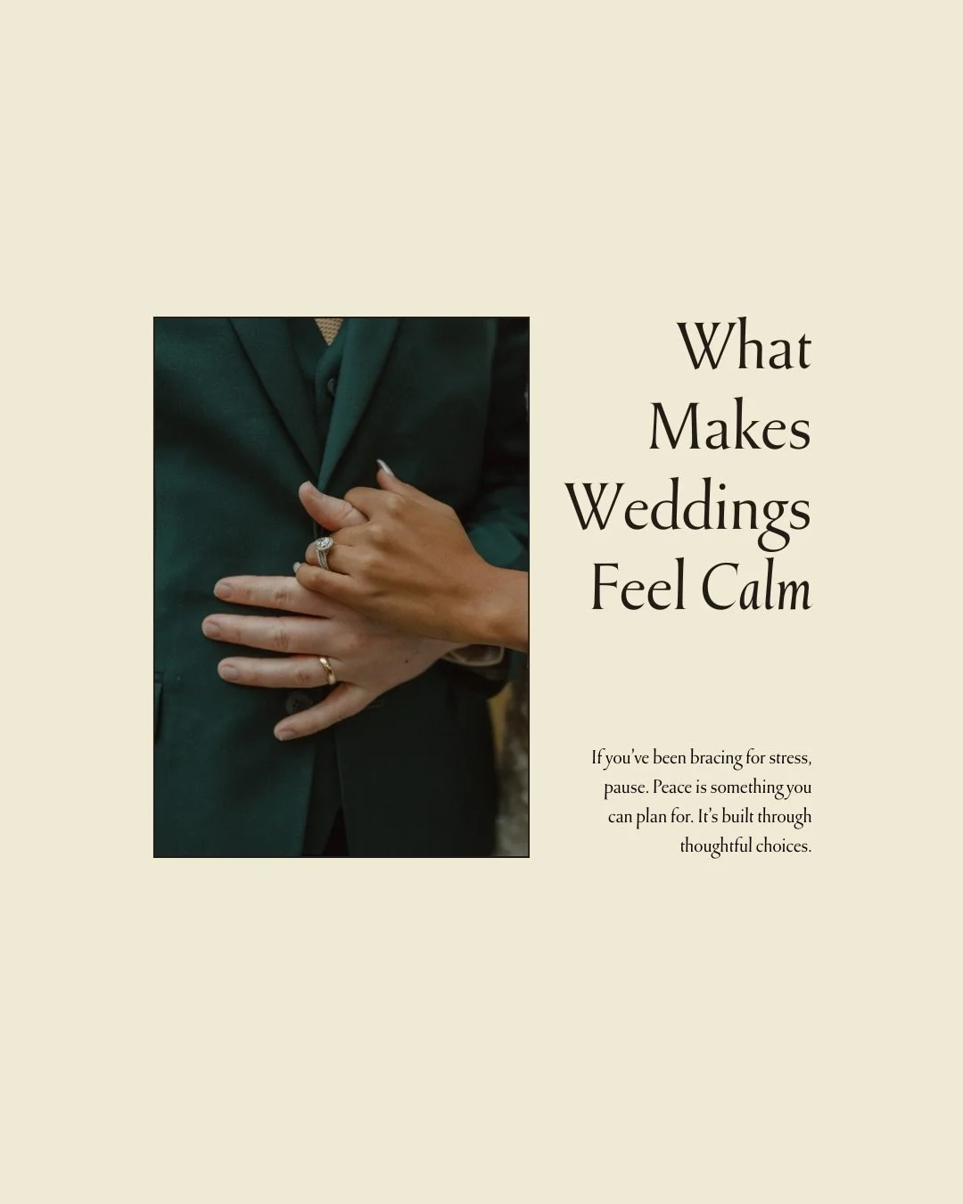 Calm is part of the design. Every choice shapes how your wedding feels from start to finish.

Thoughtful planning makes all the difference. 🤍 ✨

If you&rsquo;re dreaming of an intentionally planned celebration, visit our link in bio!

#SaltAndSparro