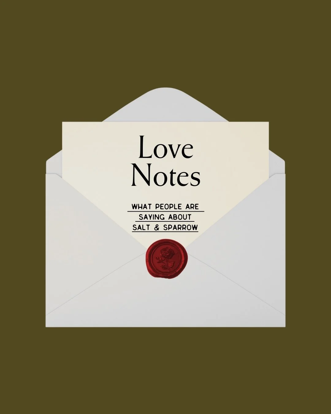 Every love note means more than we can put into words.

Thank you to every couple who&rsquo;s trusted us with their story. 🤍

#SaltAndSparrow #WeddingPlanner #EventPlanner #LoveNotes #Testimonial