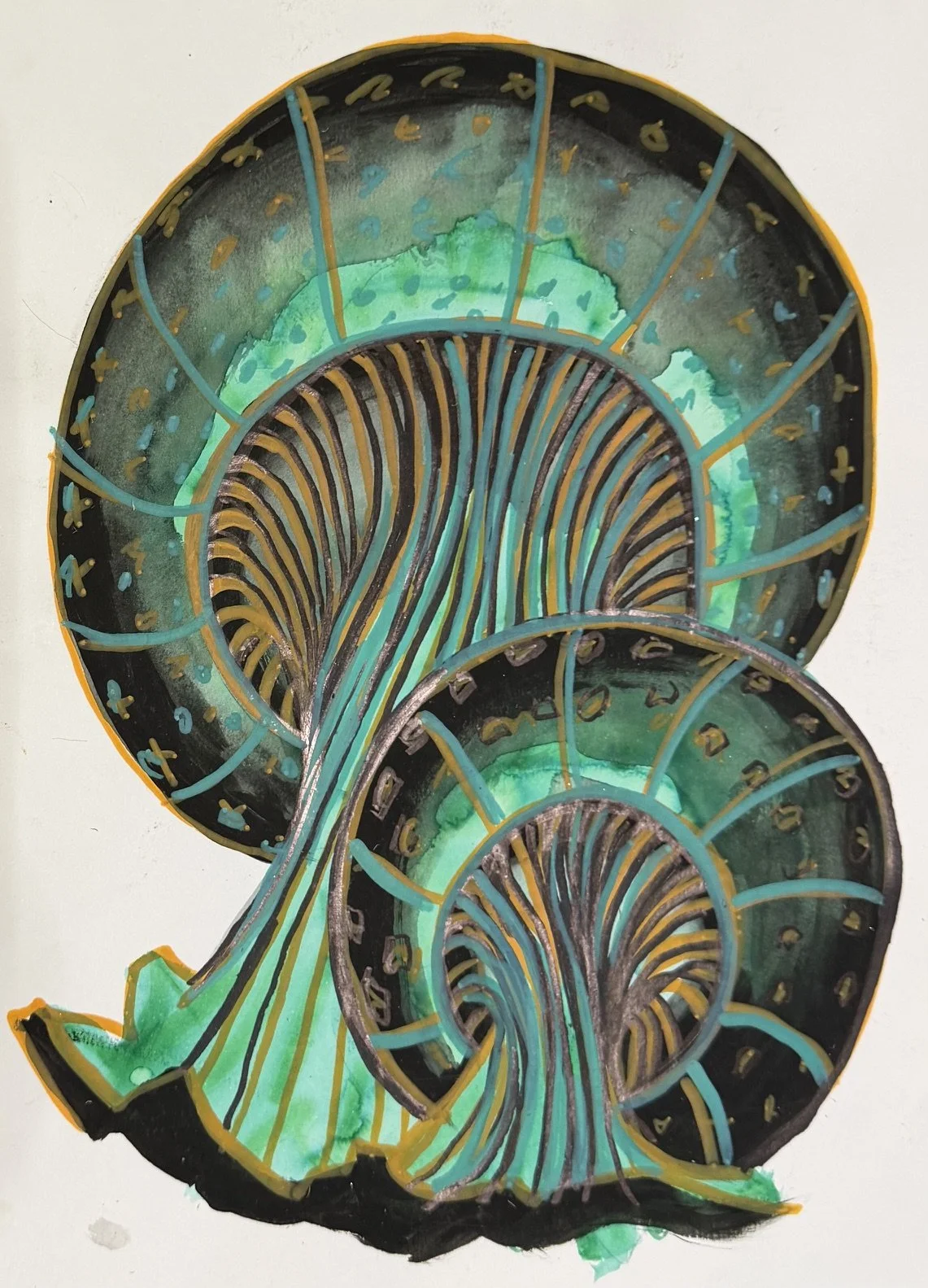 Green Mushroom