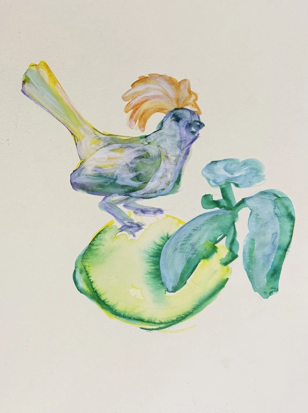 Watercolor Bird