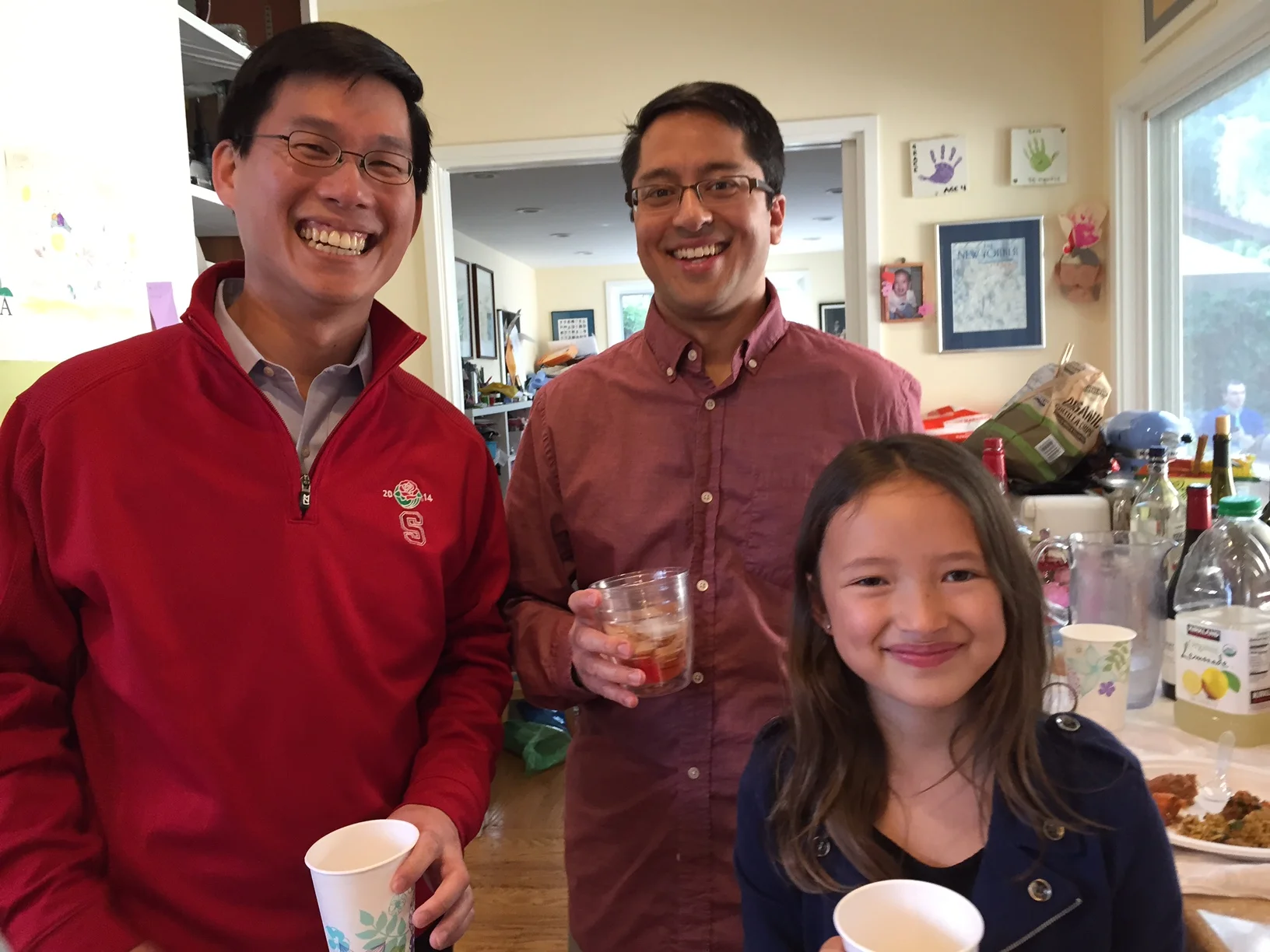 Lab holiday party, December 2014