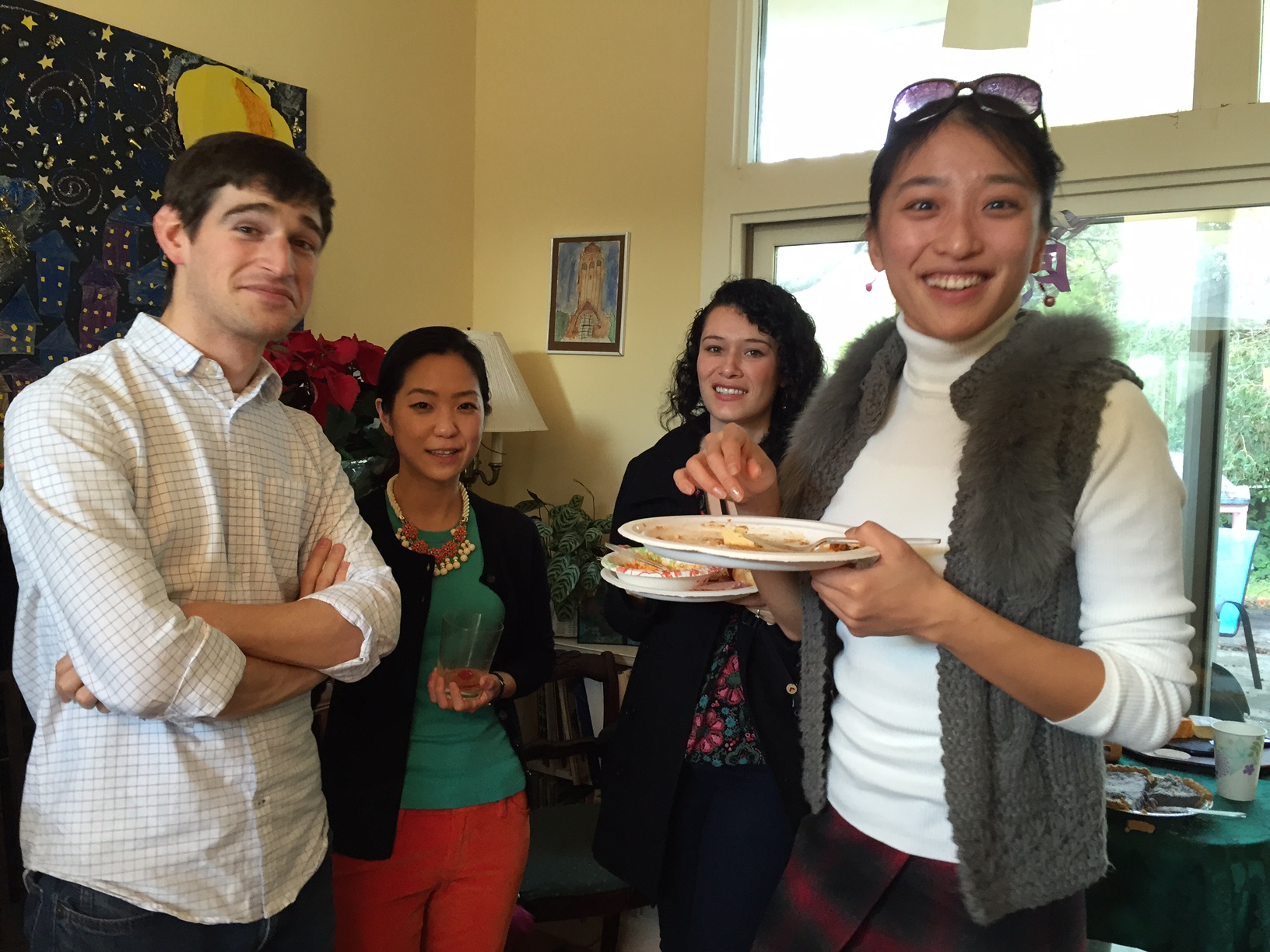 Lab holiday party, December 2014