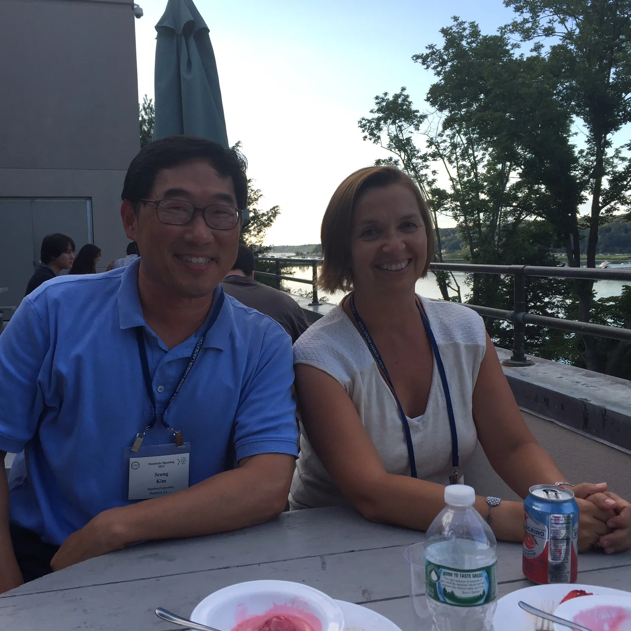 Seung with Catherine Postic, CSH meeting 2015