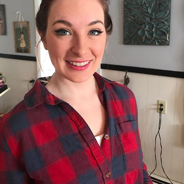 My first trial run of the day! Beautiful bride Colleen is ready for her June wedding!