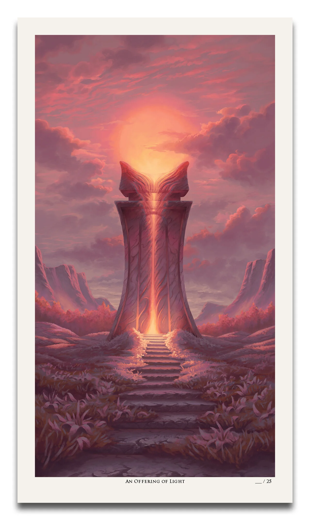 An Offering of Light - Limited Edition Print