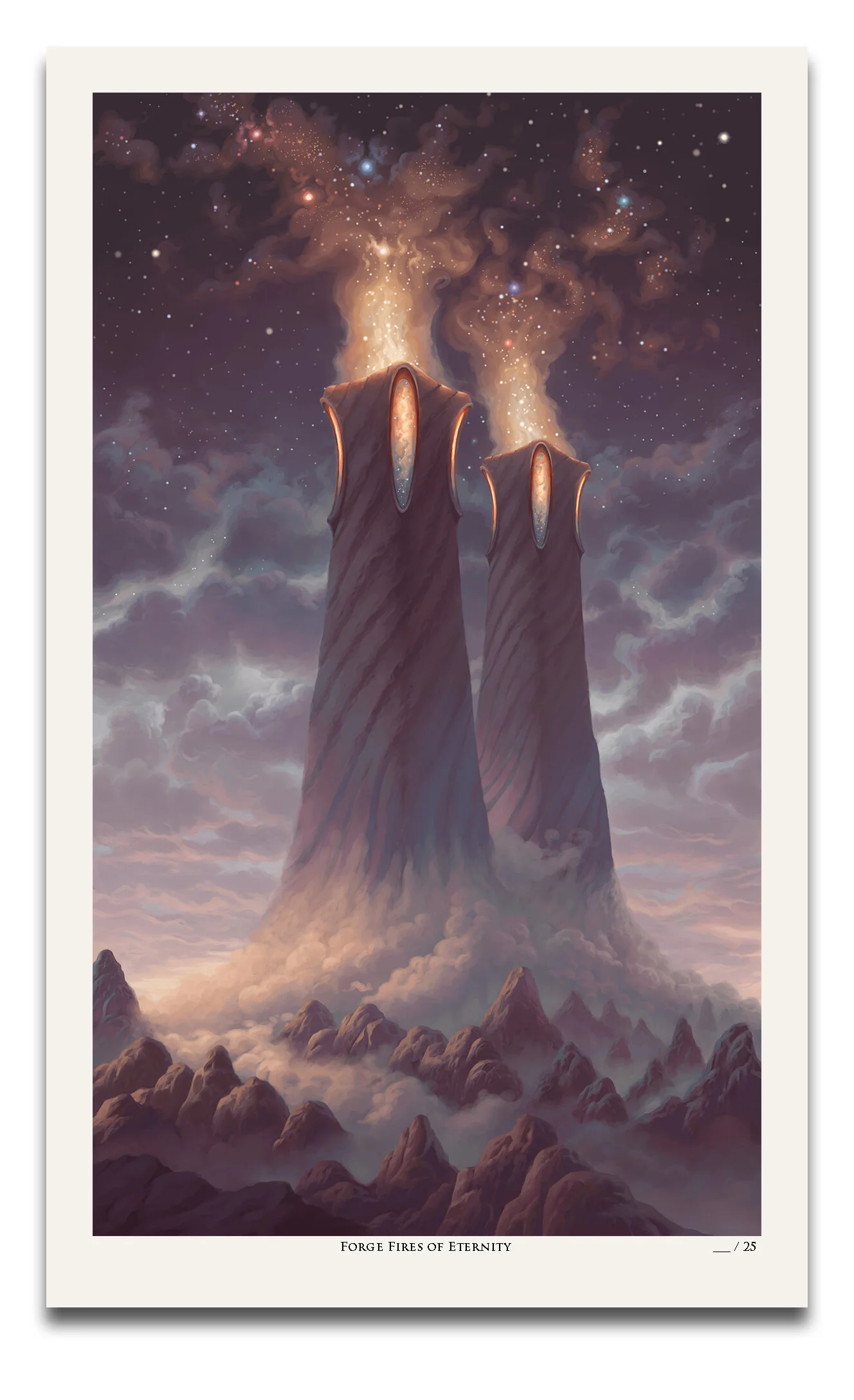 Forge Fires of Eternity - Limited Edition Print