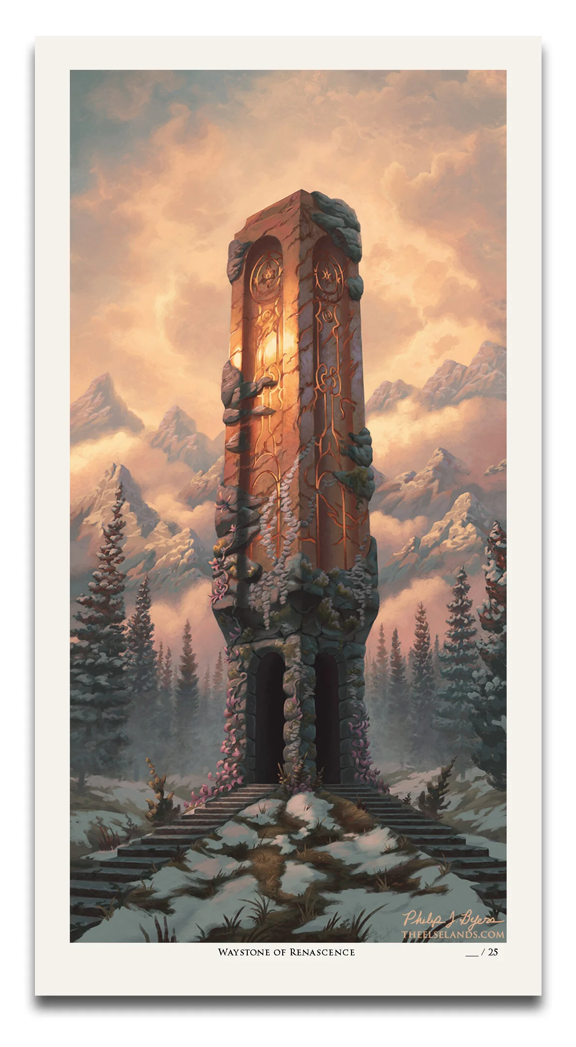 Waystone of Renascence - Limited Edition Print