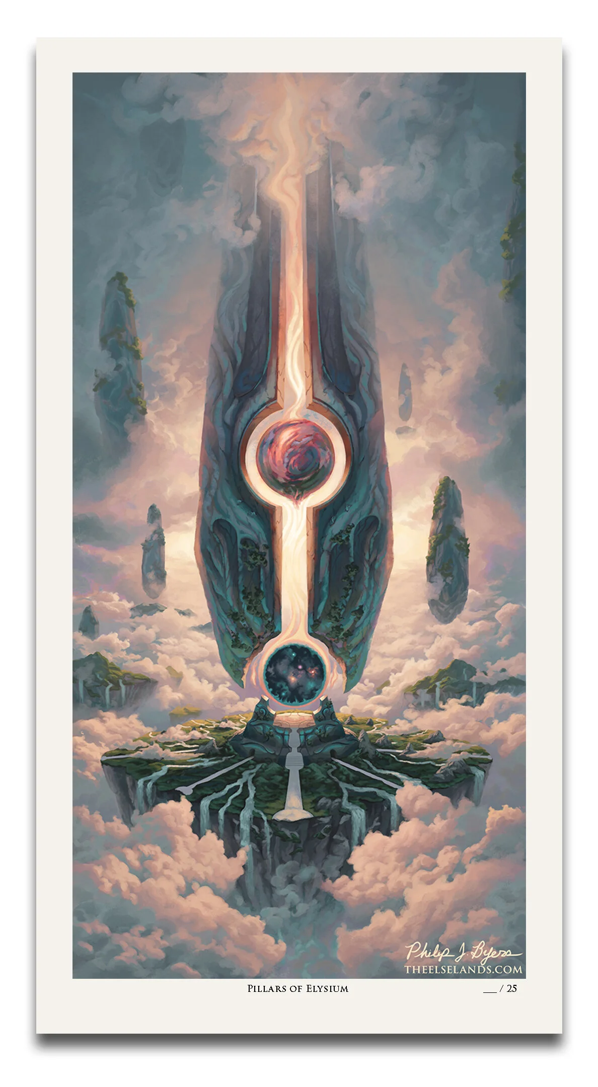 Pillars of Elysium - Limited Edition Print