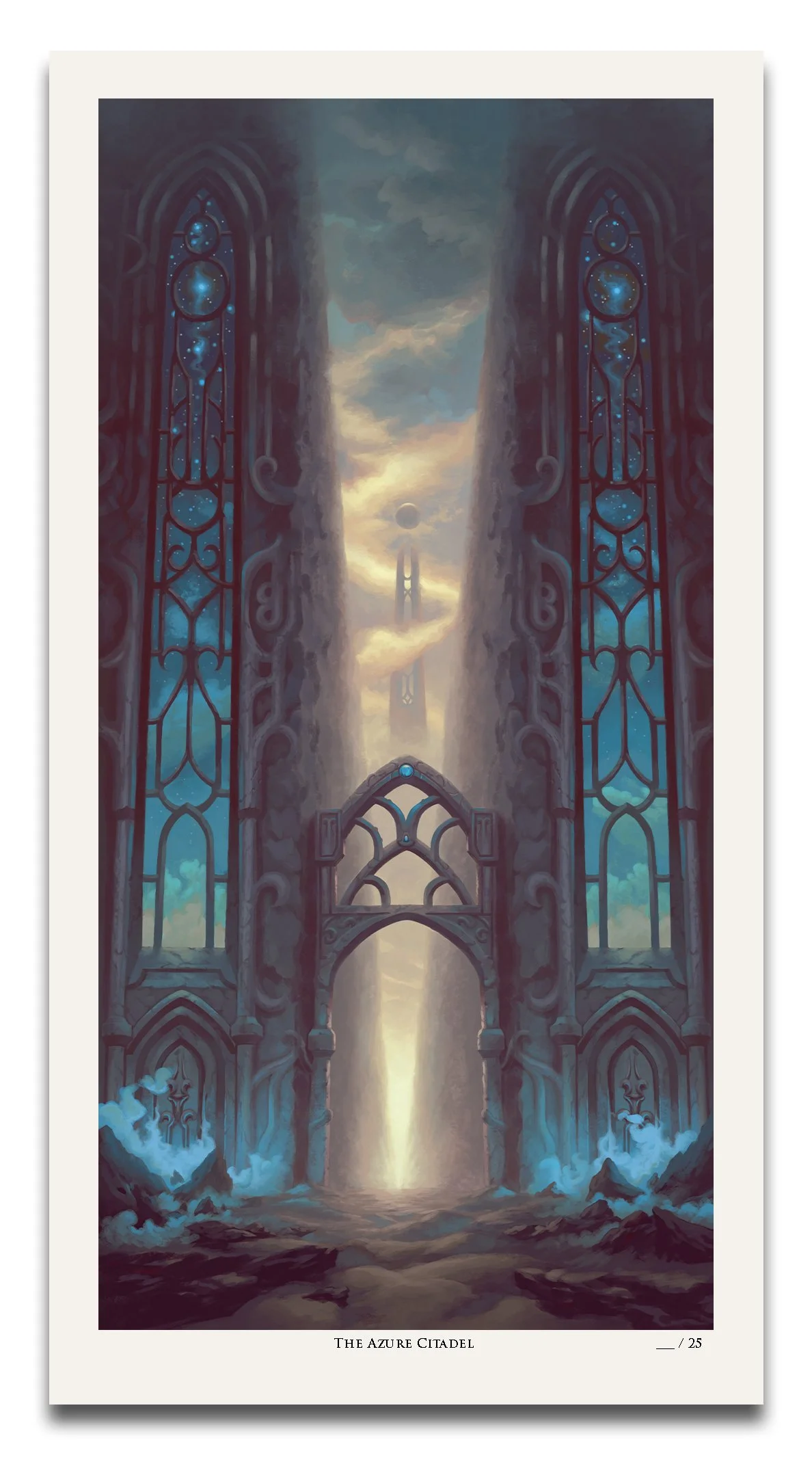The Azure Citadel - Limited Edition Print