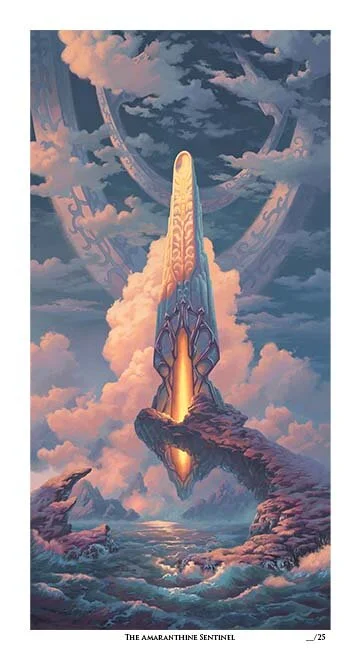 The Amaranthine Sentinel - Limited Edition Print