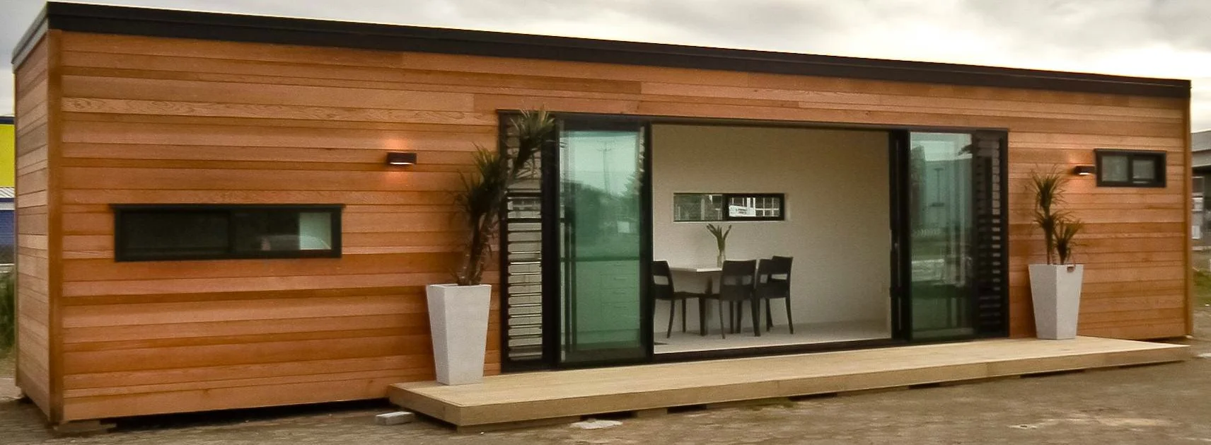 Single 40 ft Container Home