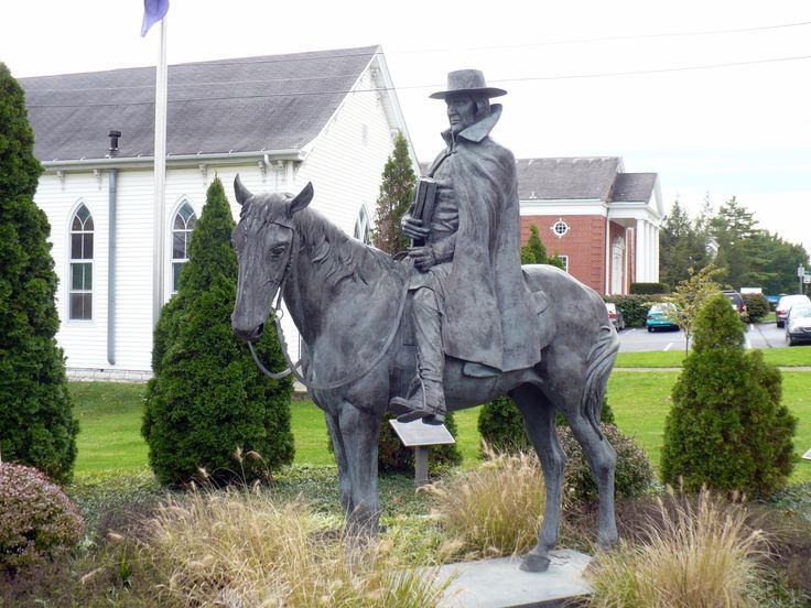 Francis Asbury statue, Wilmore Kentucky