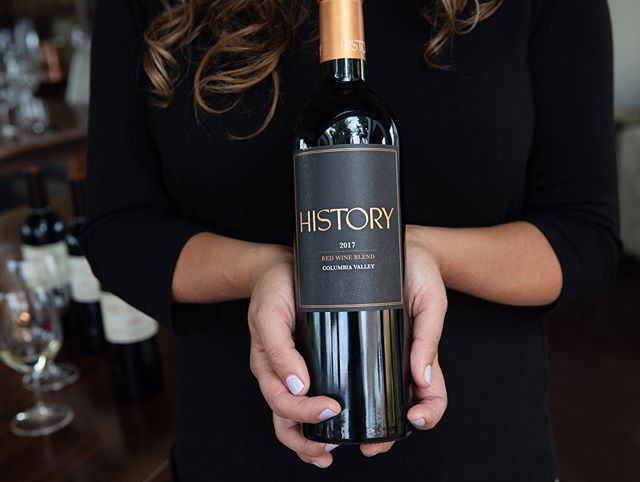It&rsquo;s here! We are excited to release the History 2017 red blend; 71% cab sav, 20% Malbec, 9% Merlot. The first blend for History wines! Come try it thanksgiving weekend at Stoller Family Estate. .
.
.
.
#thanksgivingwine #redwine #oldvines #bor