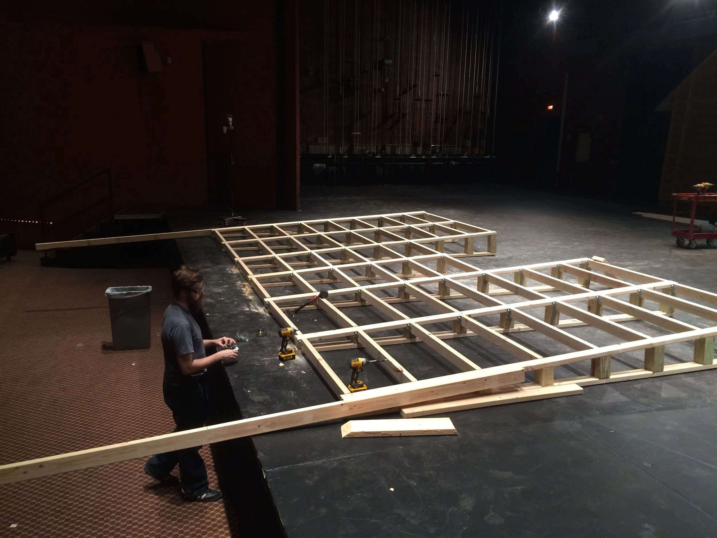 Fiddler on the Roof Raked Thrust Stage — Nick Hahn Technical