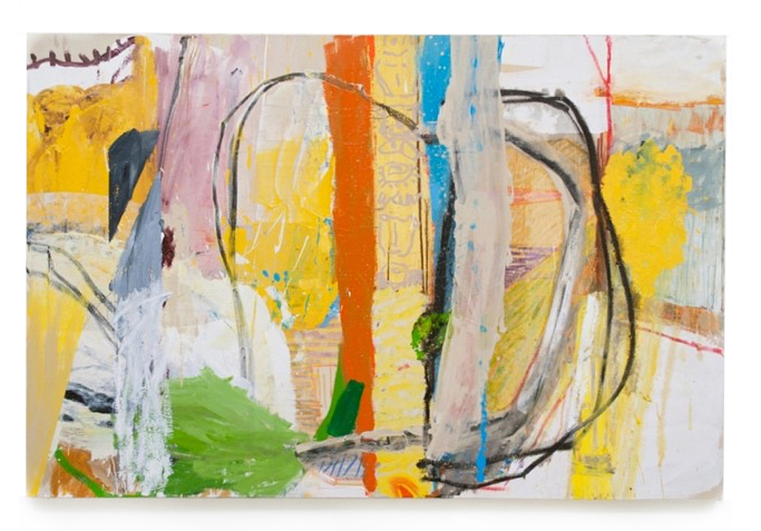 Daniel Herr A Fisherman’s Dream of Hot Plastic , 2013 oil, pastel, graphite on canvas 70 x 60 inches (250 x 190 cm) DH25 