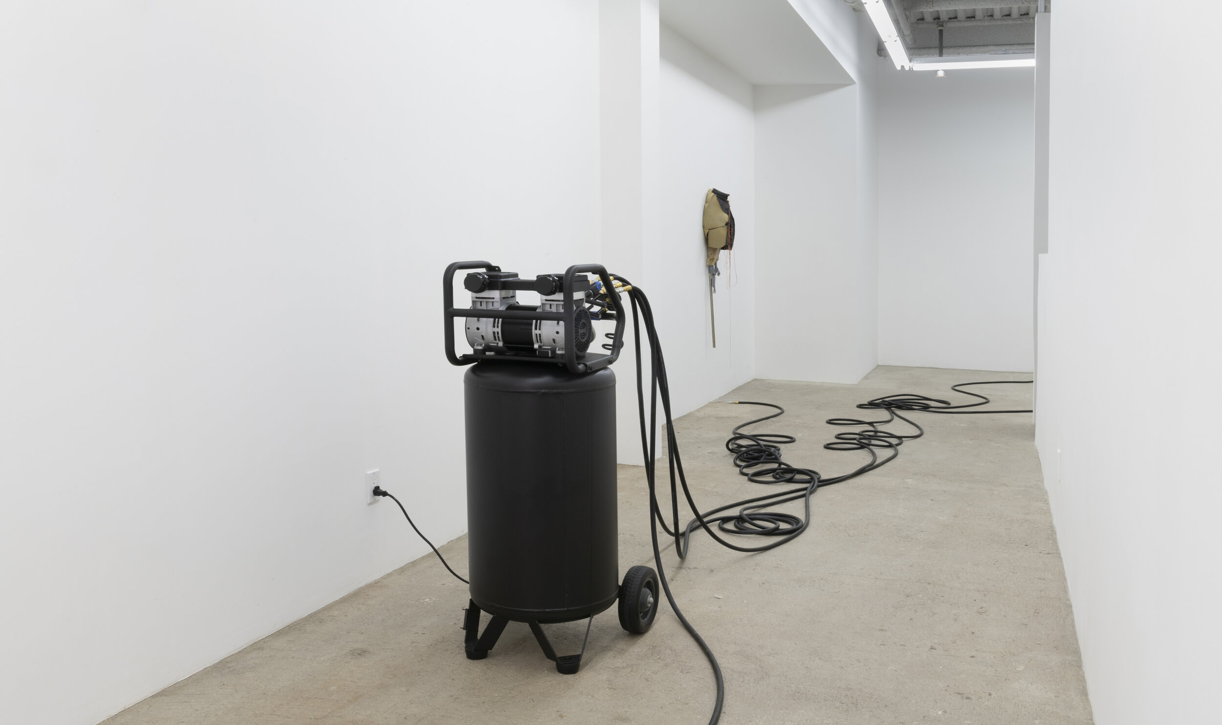  Vladislav Markov installation view, compressor, middle gallery 