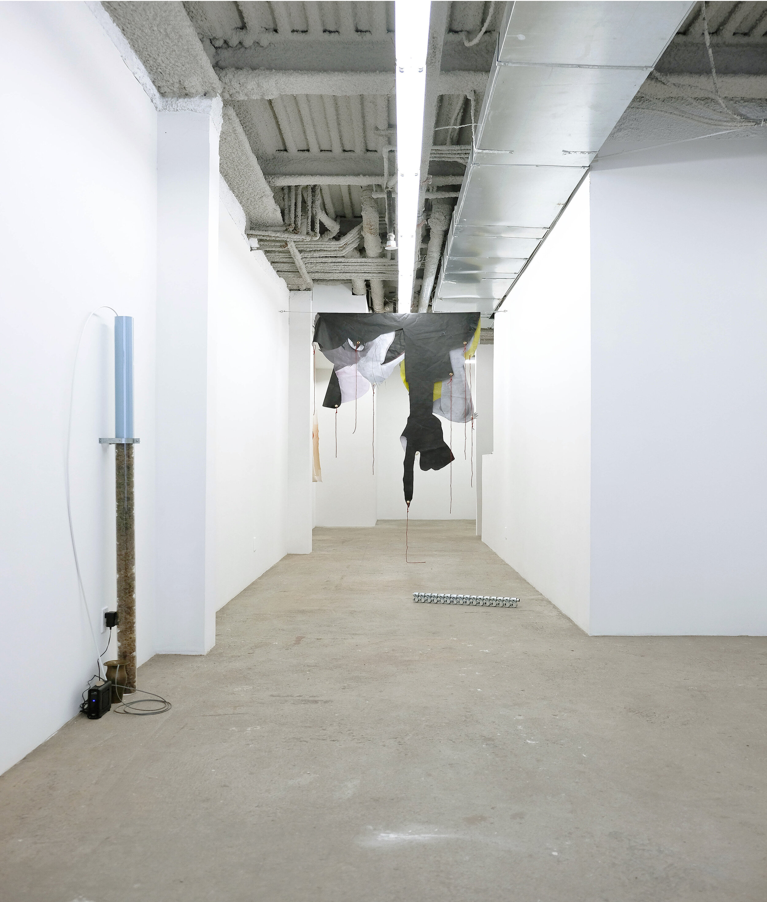   Seven Artists/Seven Works  Installation view, front gallery Connor McNicholas, Jonathan Mildenberg, Vladislav Markov 