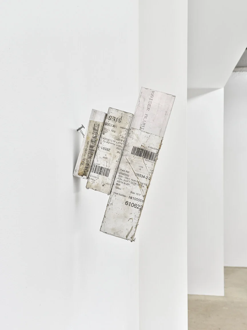  Chadwick Rantanen Crux Simplex , 2019 Aluminum cutoffs, steel 10 7/8&nbsp;× 2 5/8 × 7 1/2 inches (28 × 7 × 19 cm) CR2 (CR1736) 