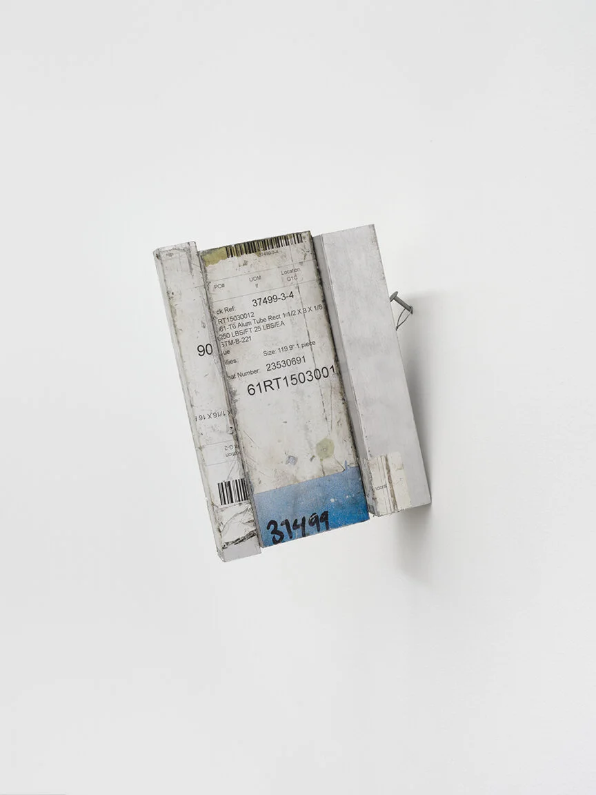  Chadwick Rantanen Crux Simplex , 2019 Aluminum cutoffs, steel 8 3/8&nbsp;×&nbsp;3&nbsp;×&nbsp;7 1/2 inches (21 × 8 ×&nbsp;19 cm) CR2 (CR1735) 