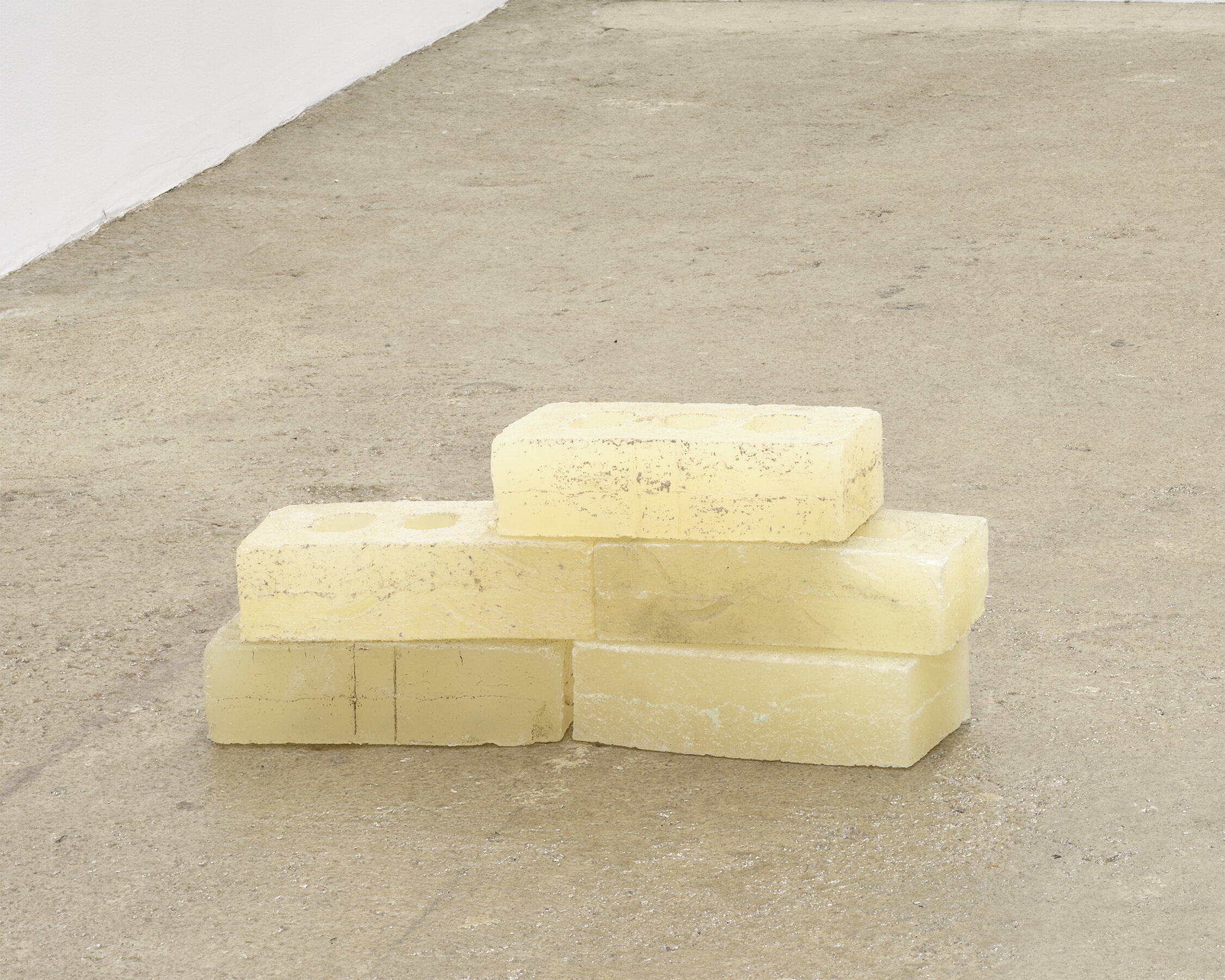  Sean Donovan  Bricks , 2021 cast urethane resin 2 1/4 x 3 3/4 x 8 inches (6 x 10 x 20 cm) each SD57 