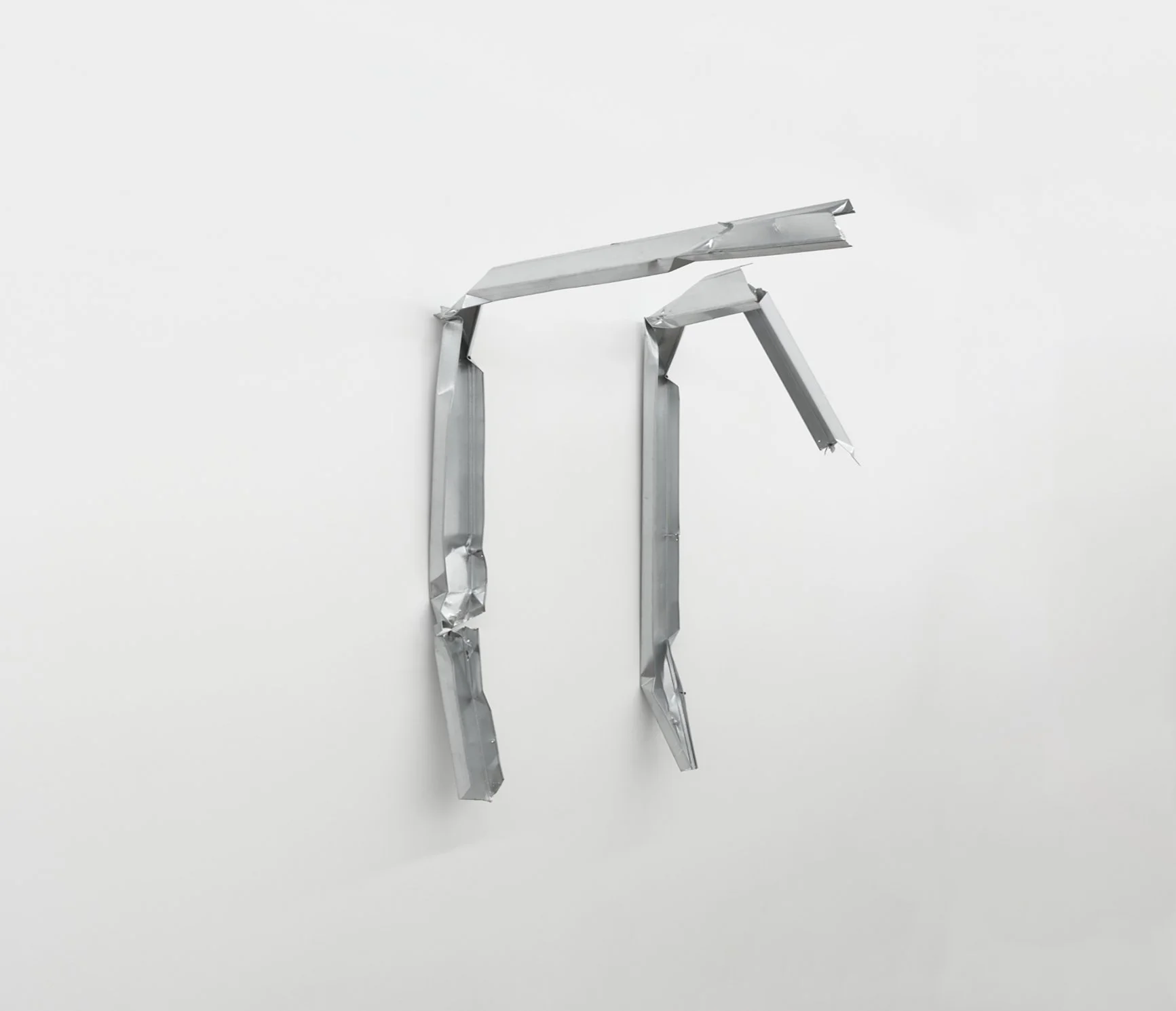  Julia Taszycka  Break 45 x 2 , 2023 metal studs, hardware 45 x 26 x 28 inches (114 x 66 x 71 cm) JT4 