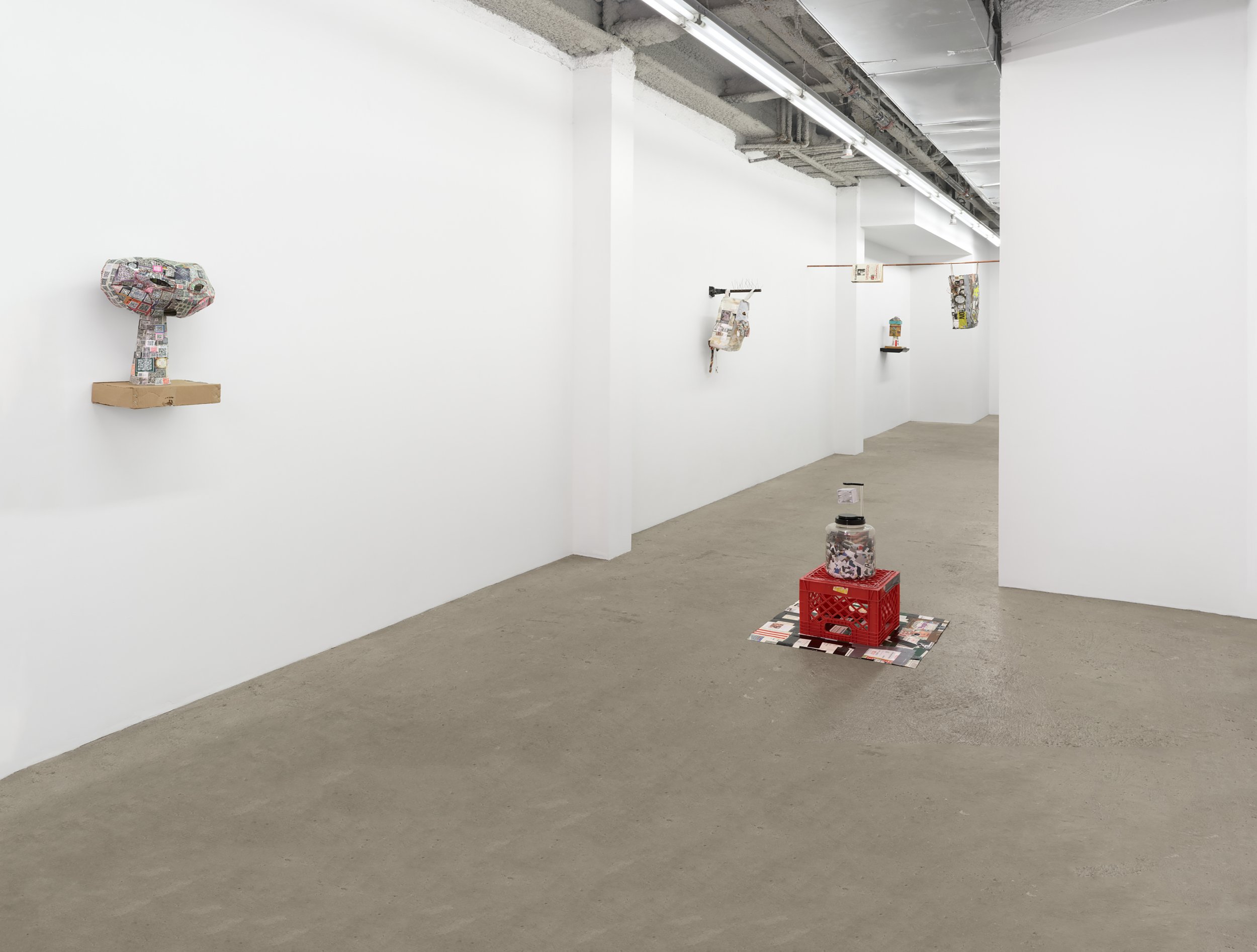  Elzie Williams III  Politics As Usual  installation view, front gallery 