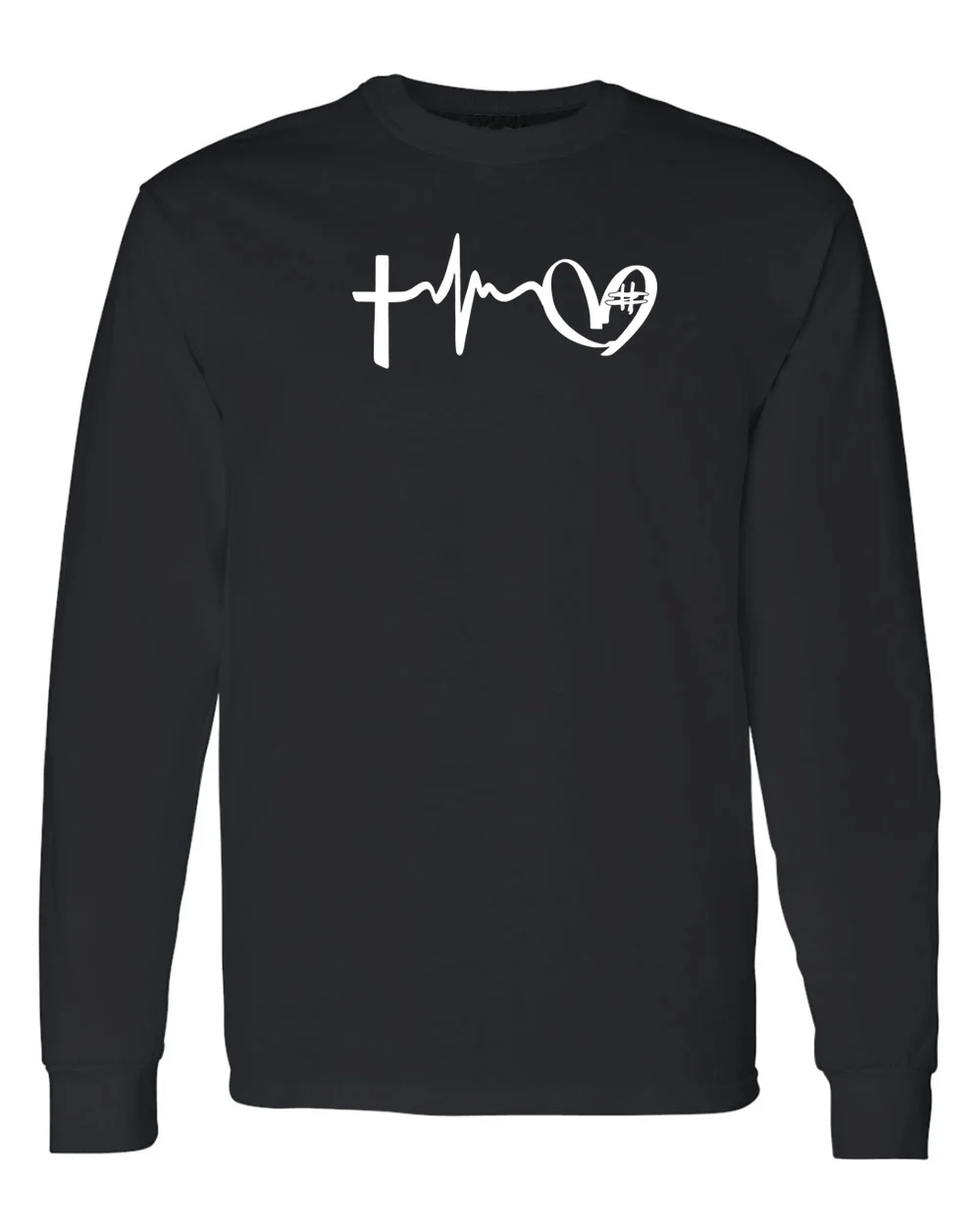 cross heart - white letters (black long sleeve).jpg