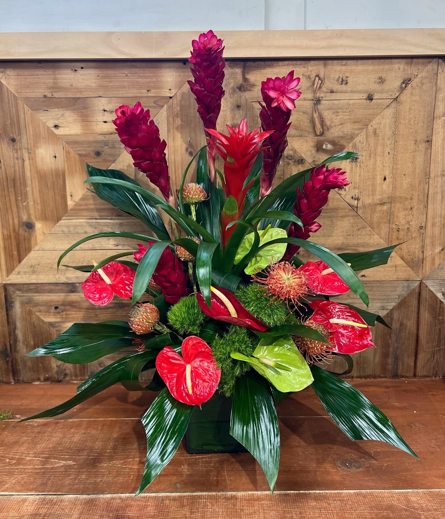 ❄️ Minnesota winter is long&mdash;being a florist and working with tropical flowers definitely helps. 10/10 would recommend! 🔥
.
#tropicalflowers #flowers #minneapolisflorist #flowerlovers #plantlover #anthurium #ginger #bromeliad #protea #fkowerpho