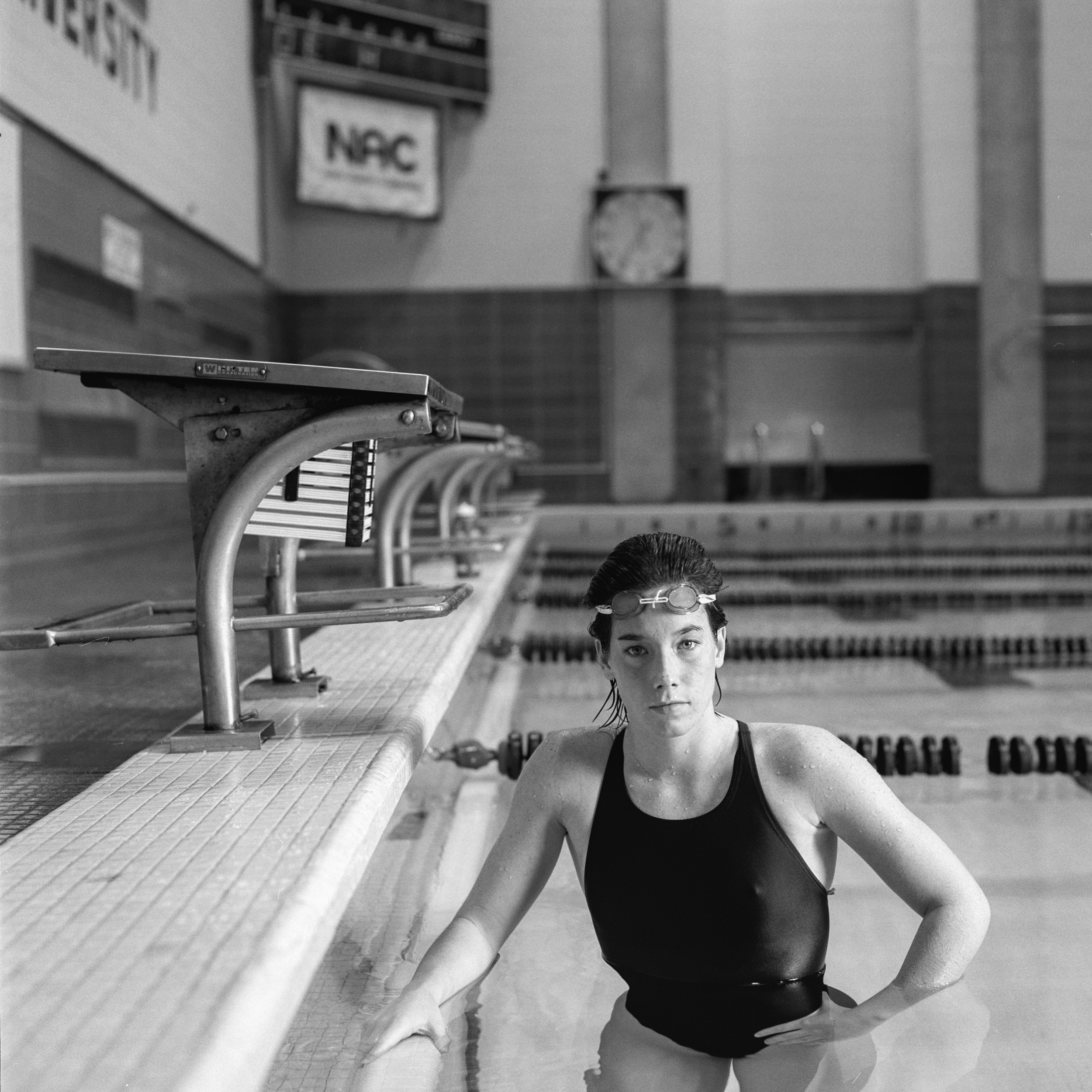 Northeaster University Swim Team Portrait