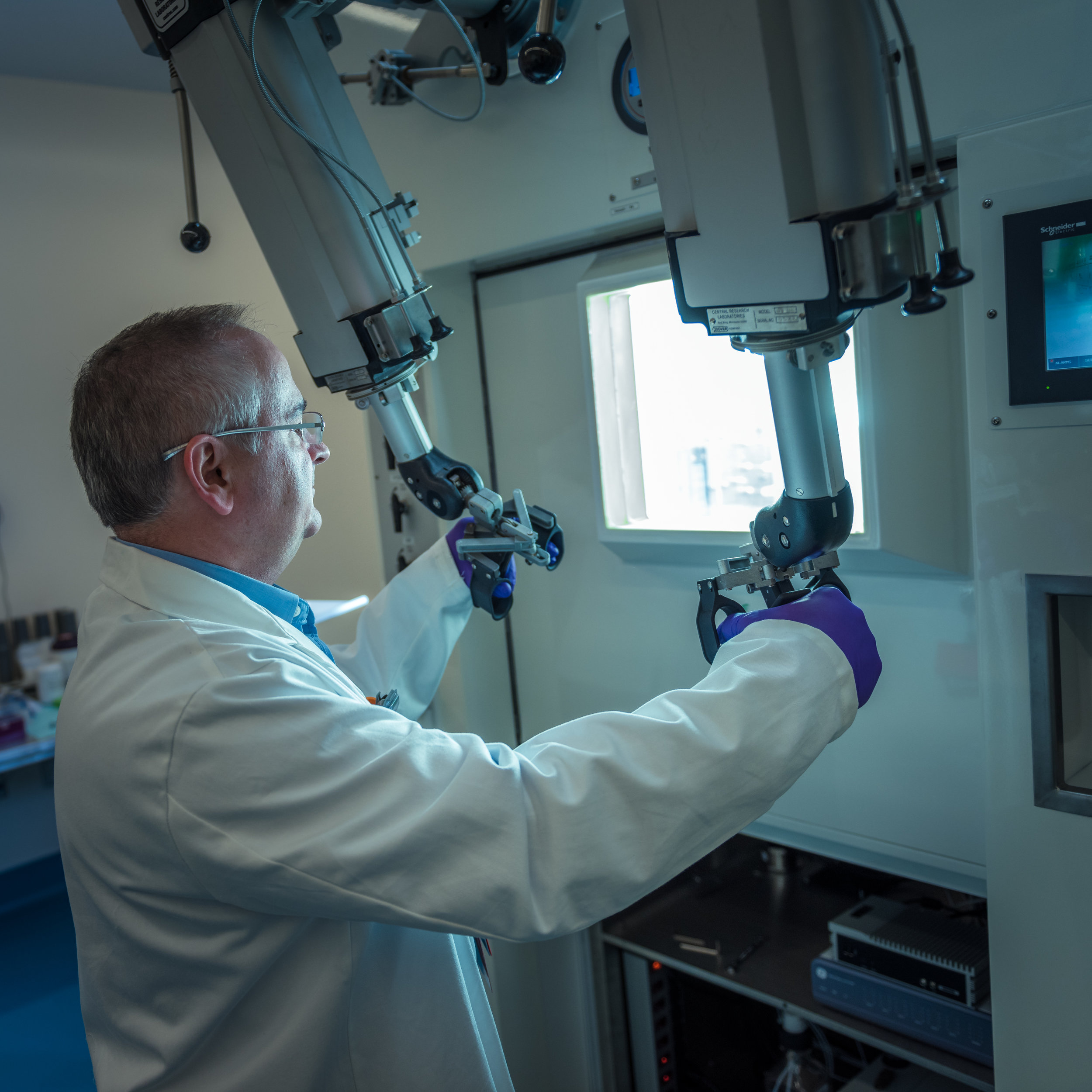  Robotic controls at a Molecular Cancer Imaging Facility 