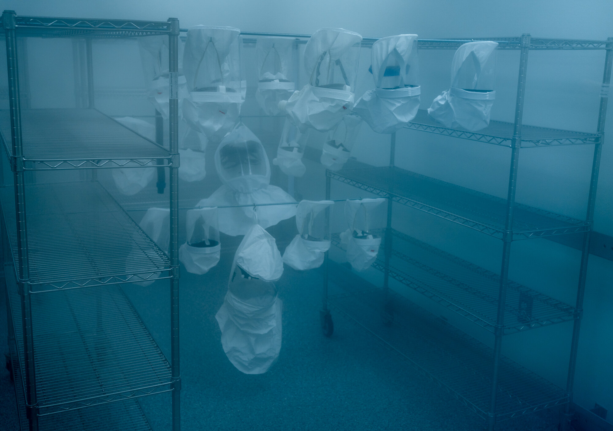   Personal protective equipment (PPE) and Powered Air Purifying Respirators (PAPR) can be reused after being decontaminated at Dana-Farber Cancer Institute in Boston.   