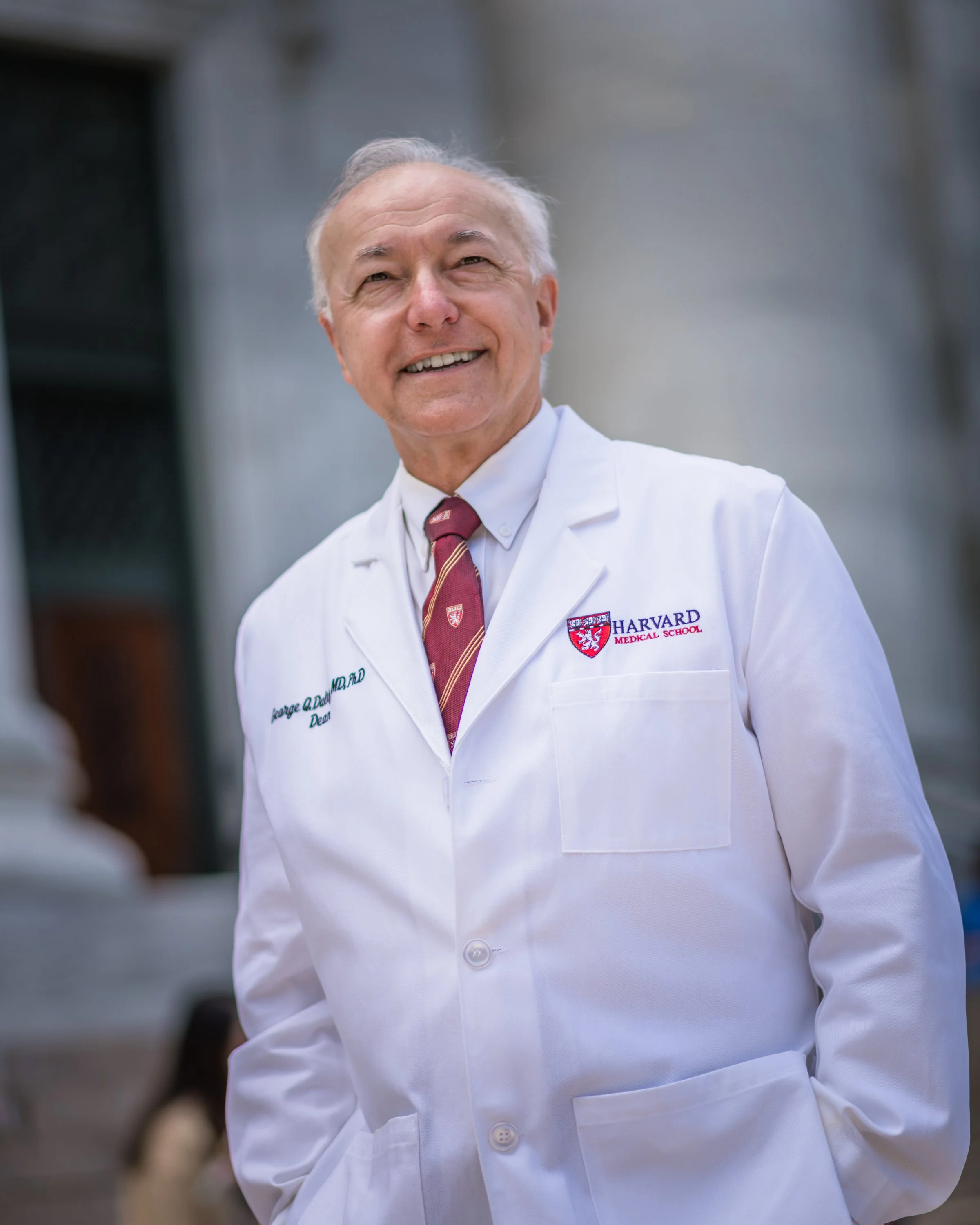  George Q. Daley, dean of Harvard Medical School 