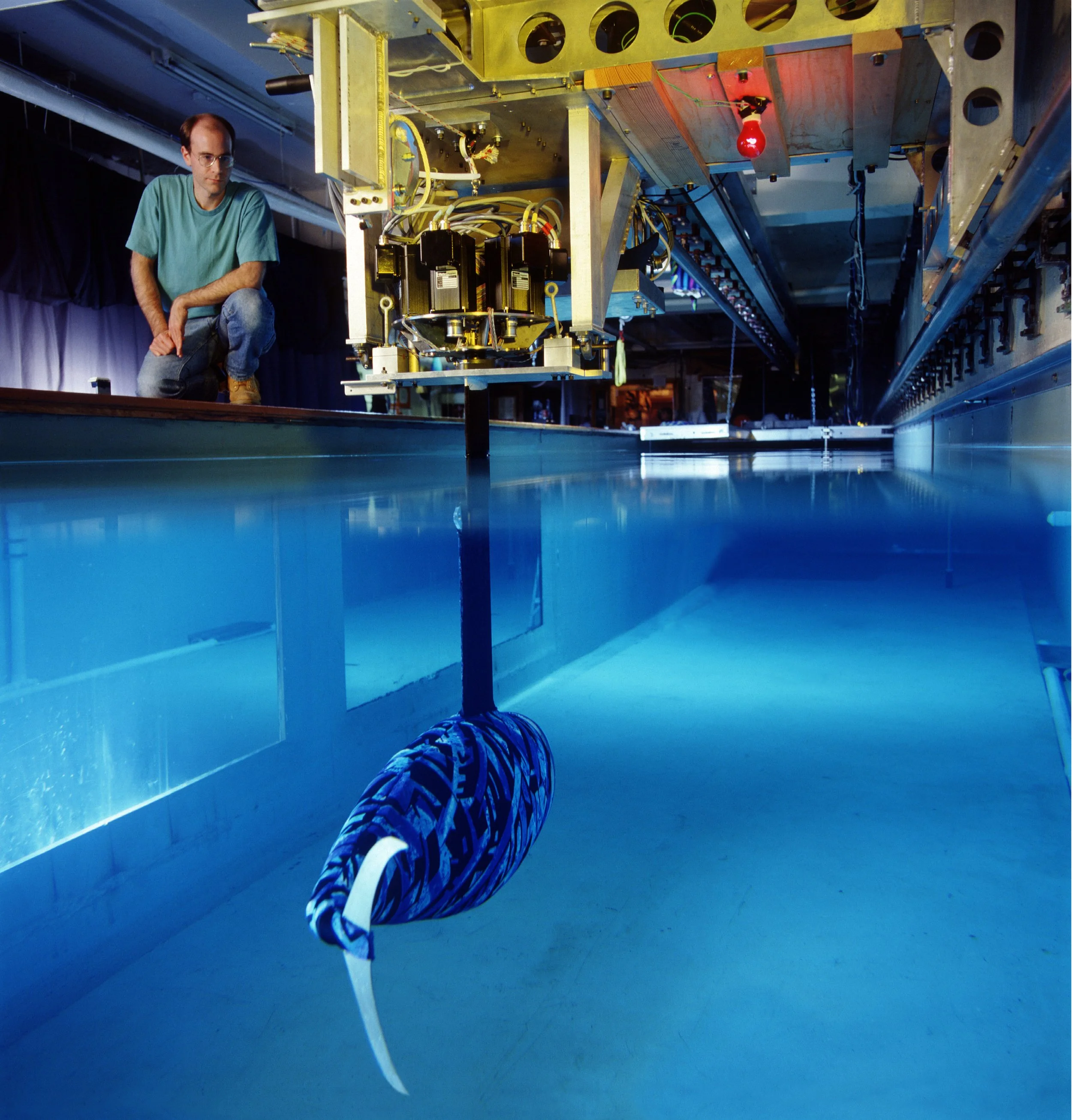 RoboTuna in Test Tank