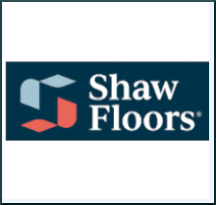 Shaw Floors logo on a white background.